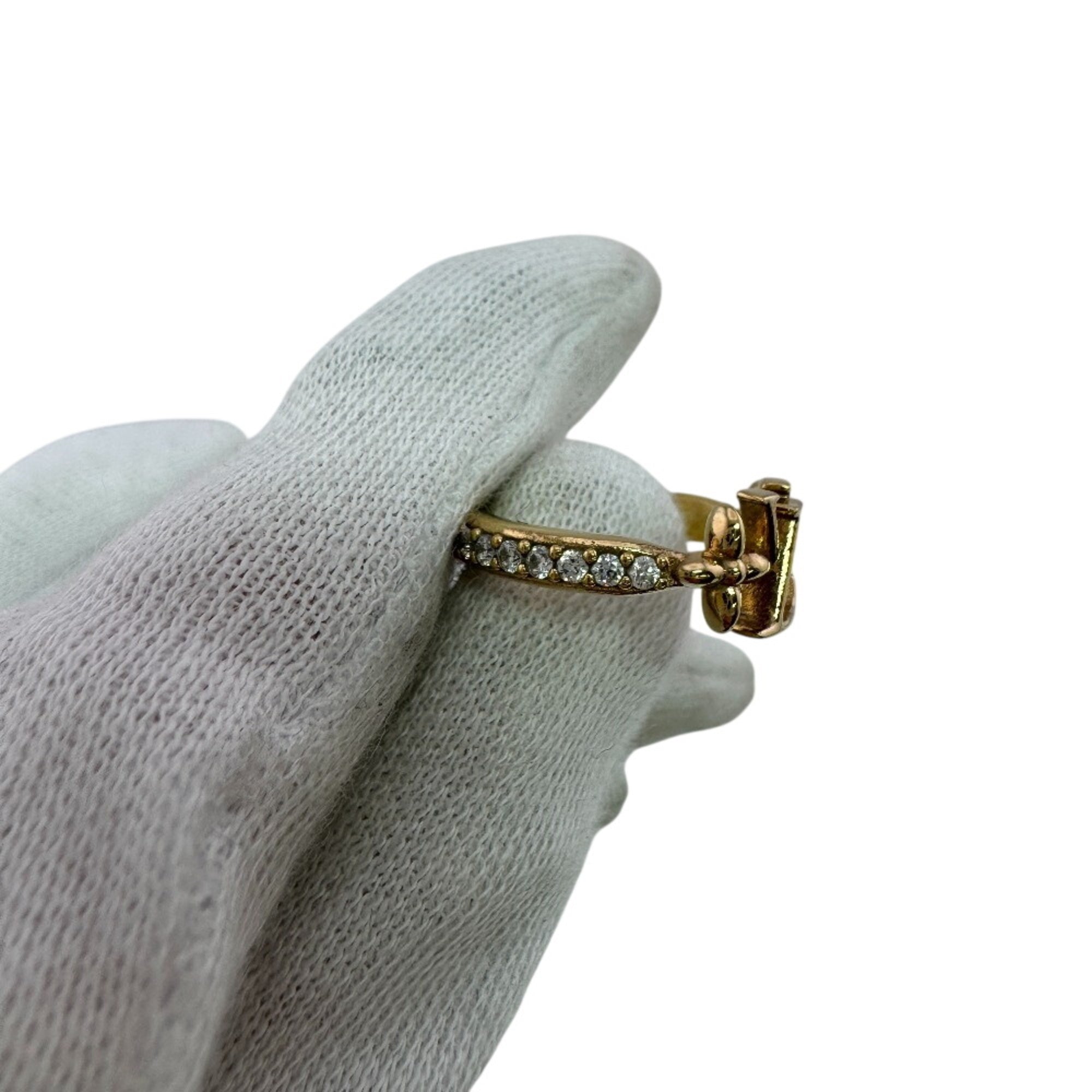 Louis Vuitton Gold Plating Band Ring (Pre-Owned)