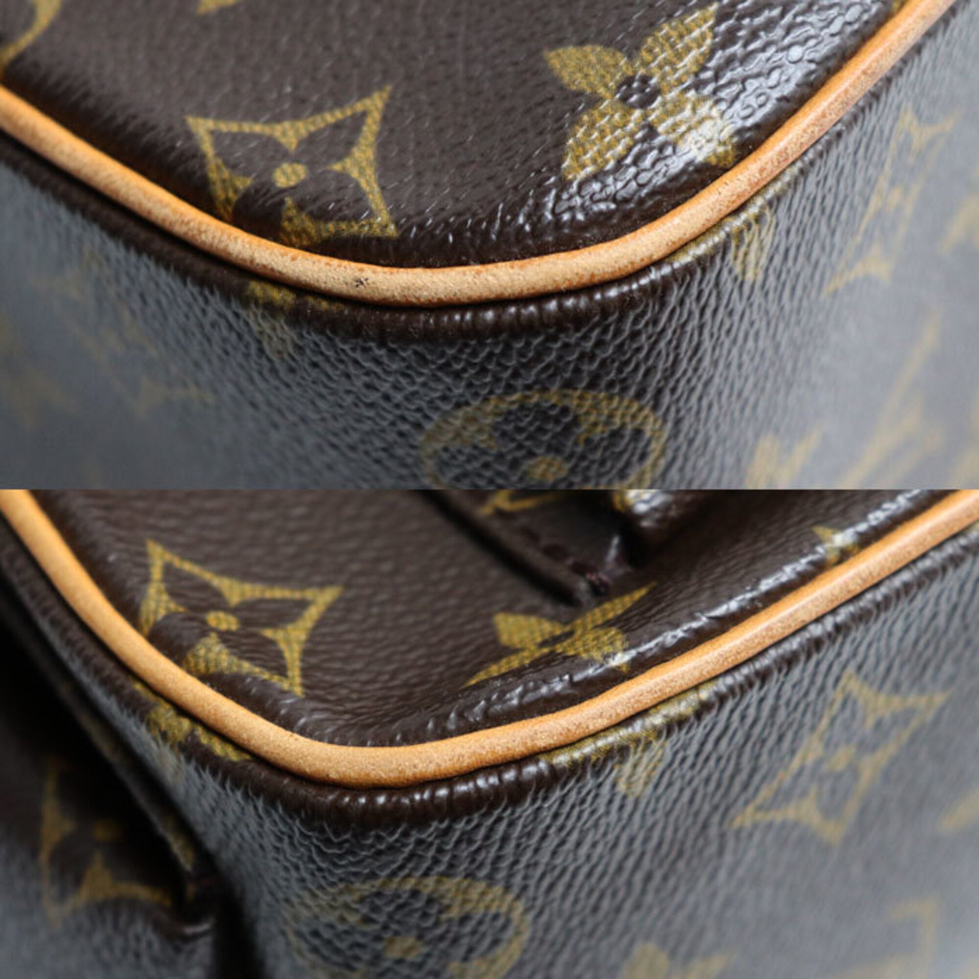 Louis Vuitton Brown Monogram Handbag (Pre-Owned)