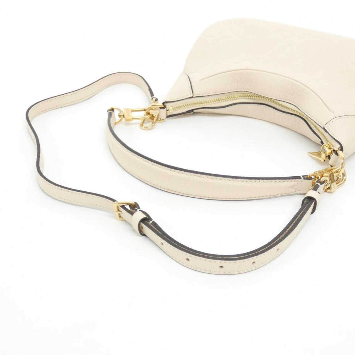 Louis Vuitton Beige Leather Handbag (Pre-Owned)