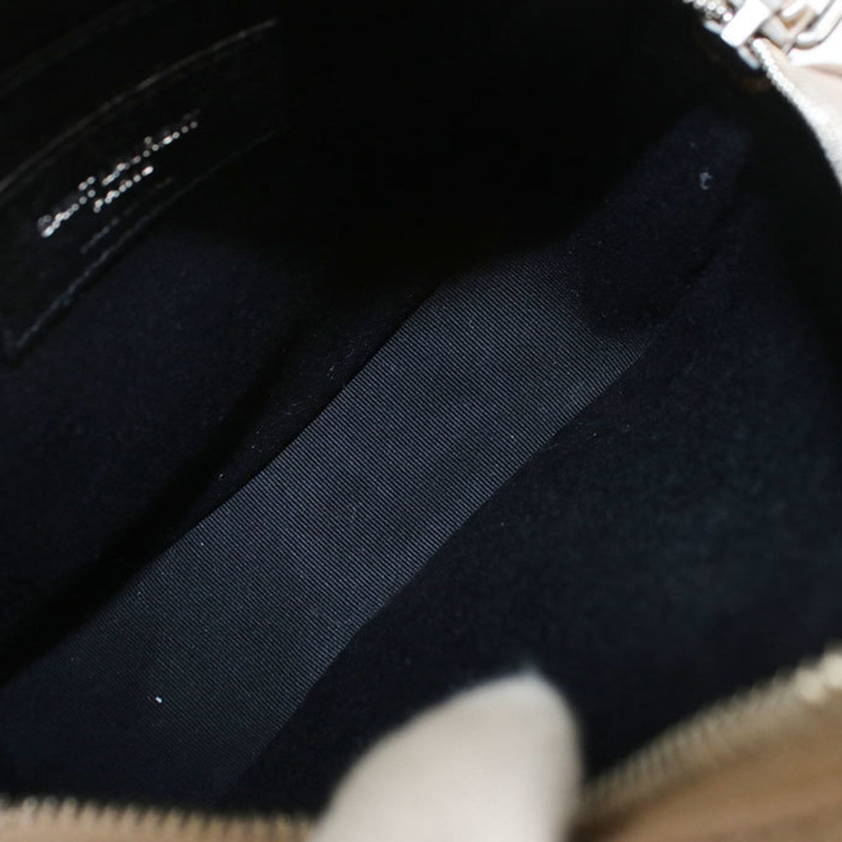 Saint Laurent Beige Leather Shoulder Bag (Pre-Owned)