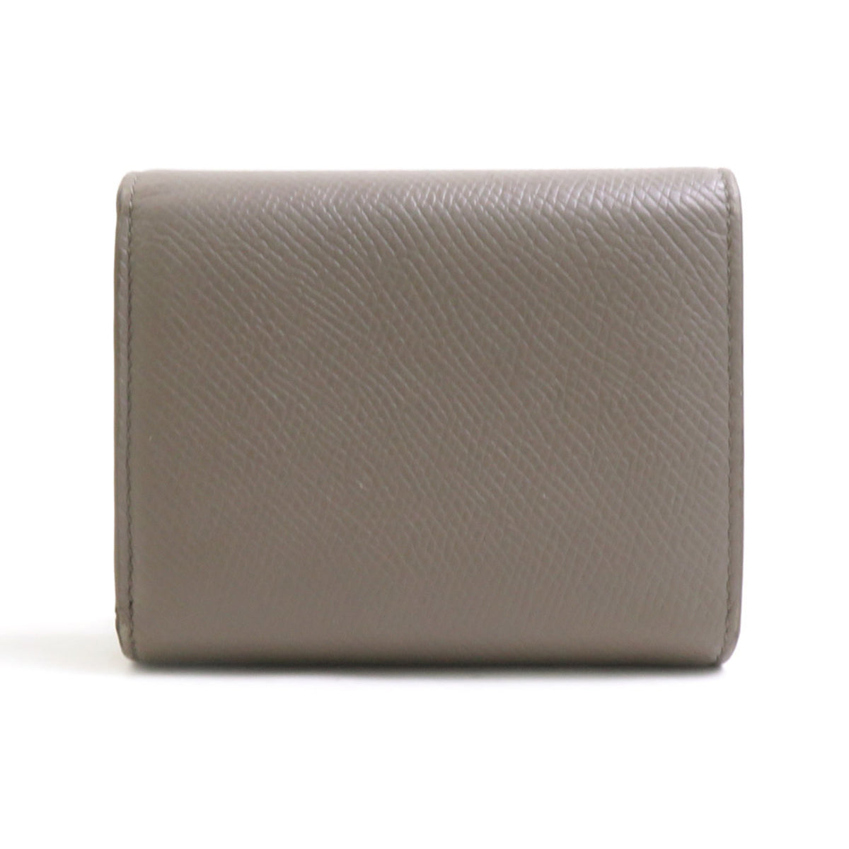 Celine Grayish Leather Wallet (Tri-Fold) (Pre-Owned)