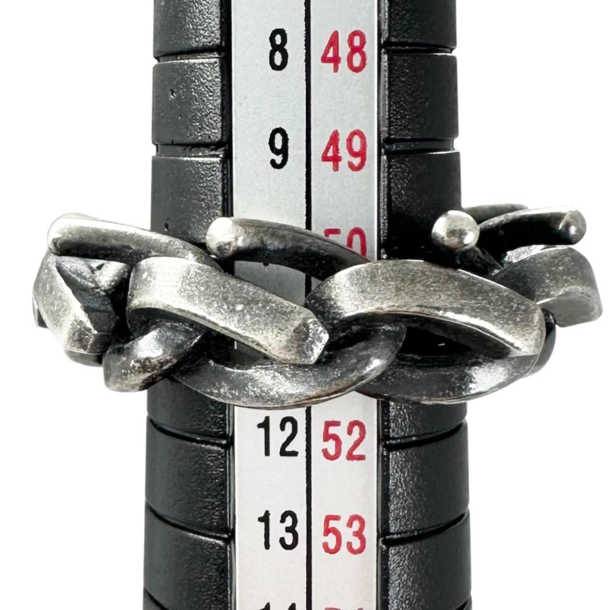 Tiffany Silver Silver 925 Band Ring (Pre-Owned)
