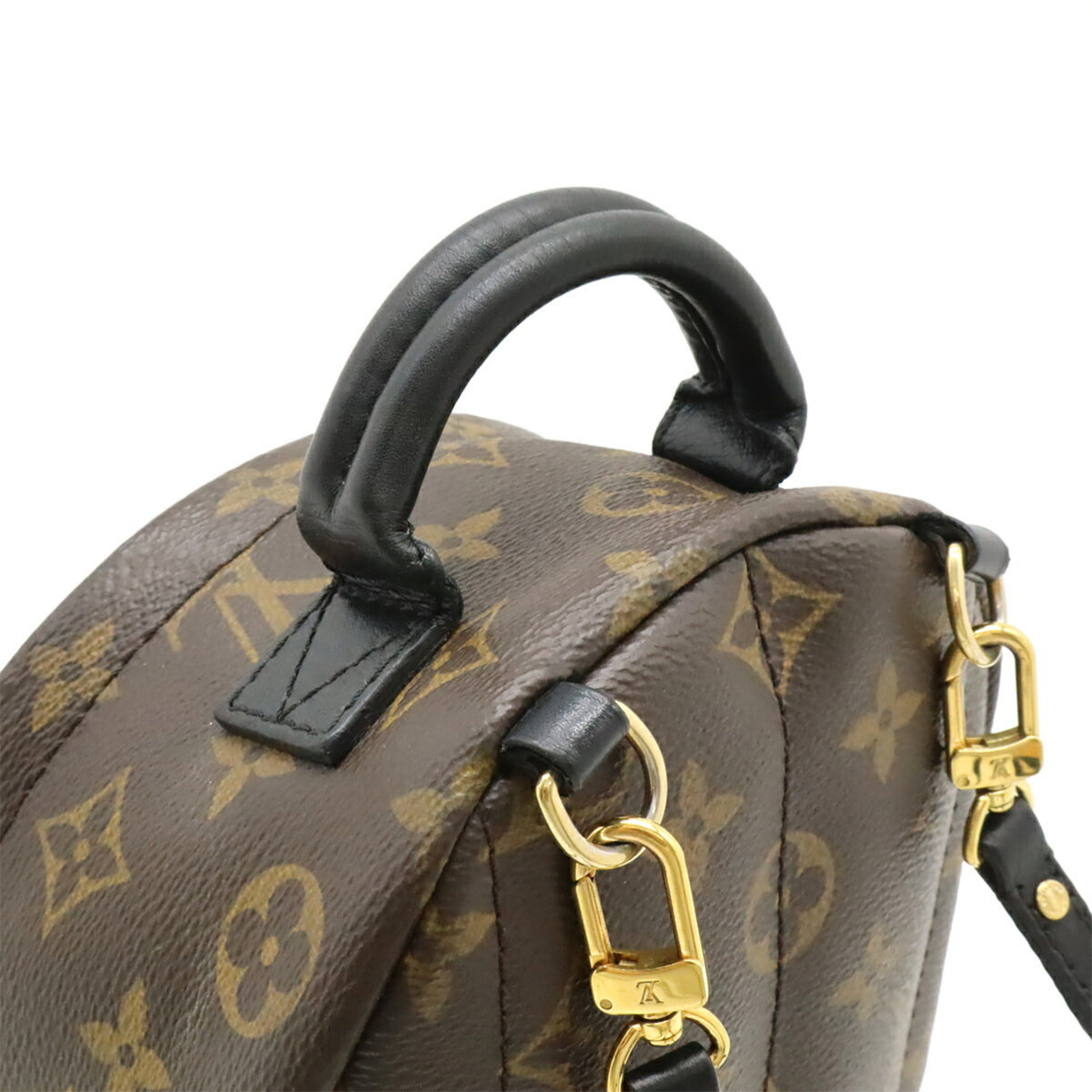 Louis Vuitton Monogram Brown Monogram Leather Backpack (Pre-Owned)