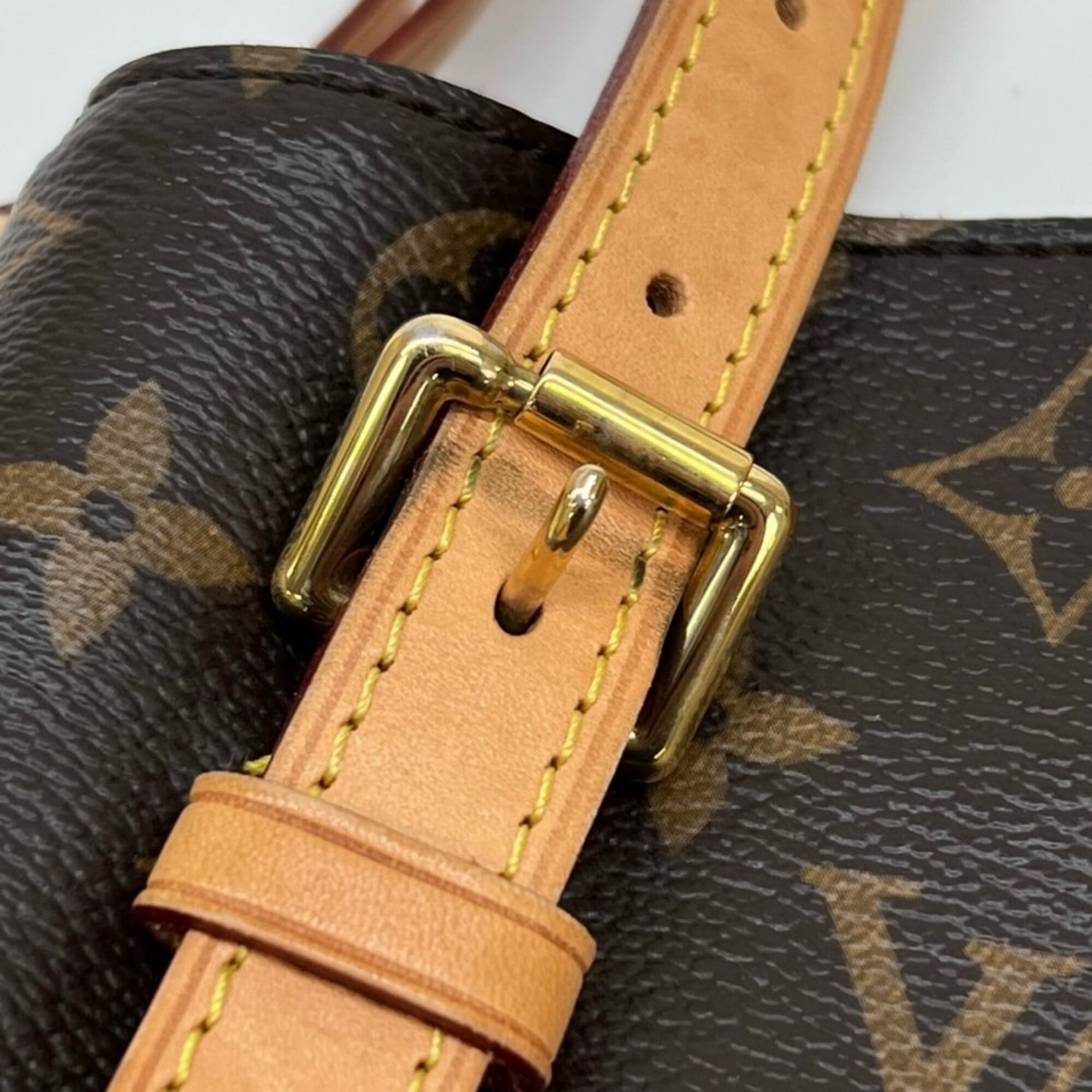 Louis Vuitton Brown Monogram Canvas Tote Bag (Pre-Owned)