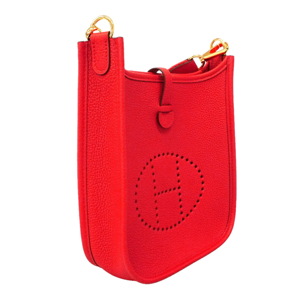 Hermes Red Color Shoulder Bag (Pre-Owned)