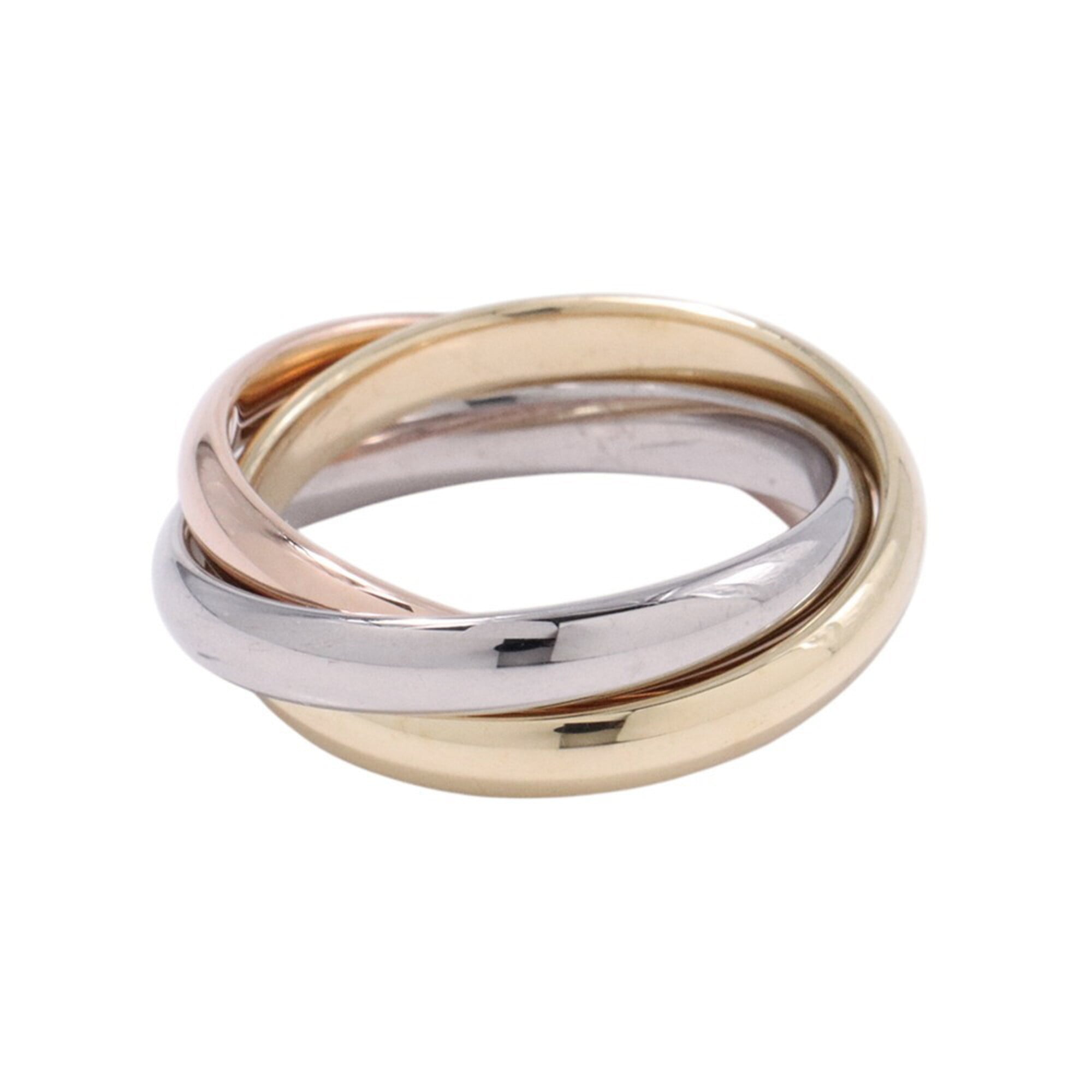 Cartier Trinity Yellow Gold (18K) Pink Gold (18K) White Gold (18K) Band Ring (Pre-Owned)