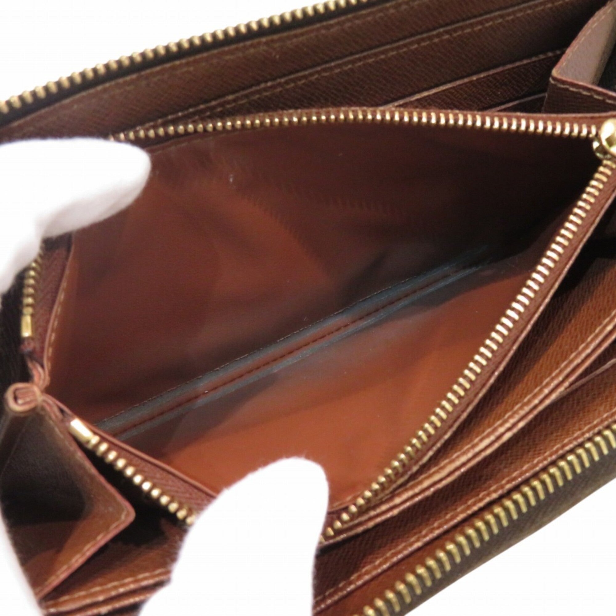 Louis Vuitton Monogram Brown Pvc Long Wallet (Bi-Fold) (Pre-Owned)