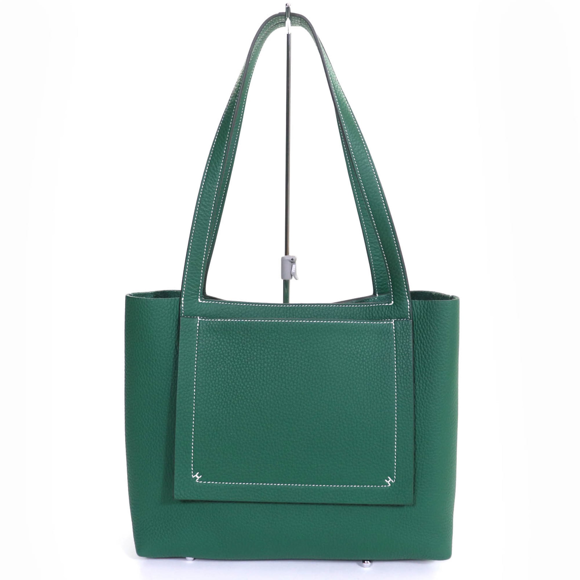 Hermes Taurillon Clemence Leather Tote Bag (Pre-Owned)