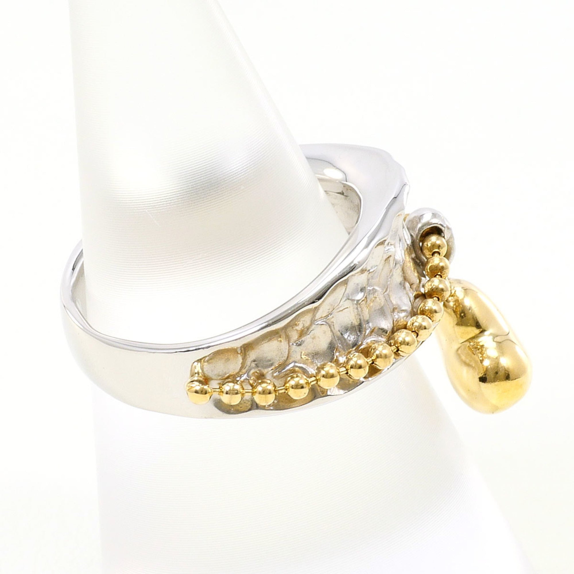 Unbranded Platinum Yellow Gold Yellow Gold (18K) Platinum 900 Band Ring (Pre-Owned)