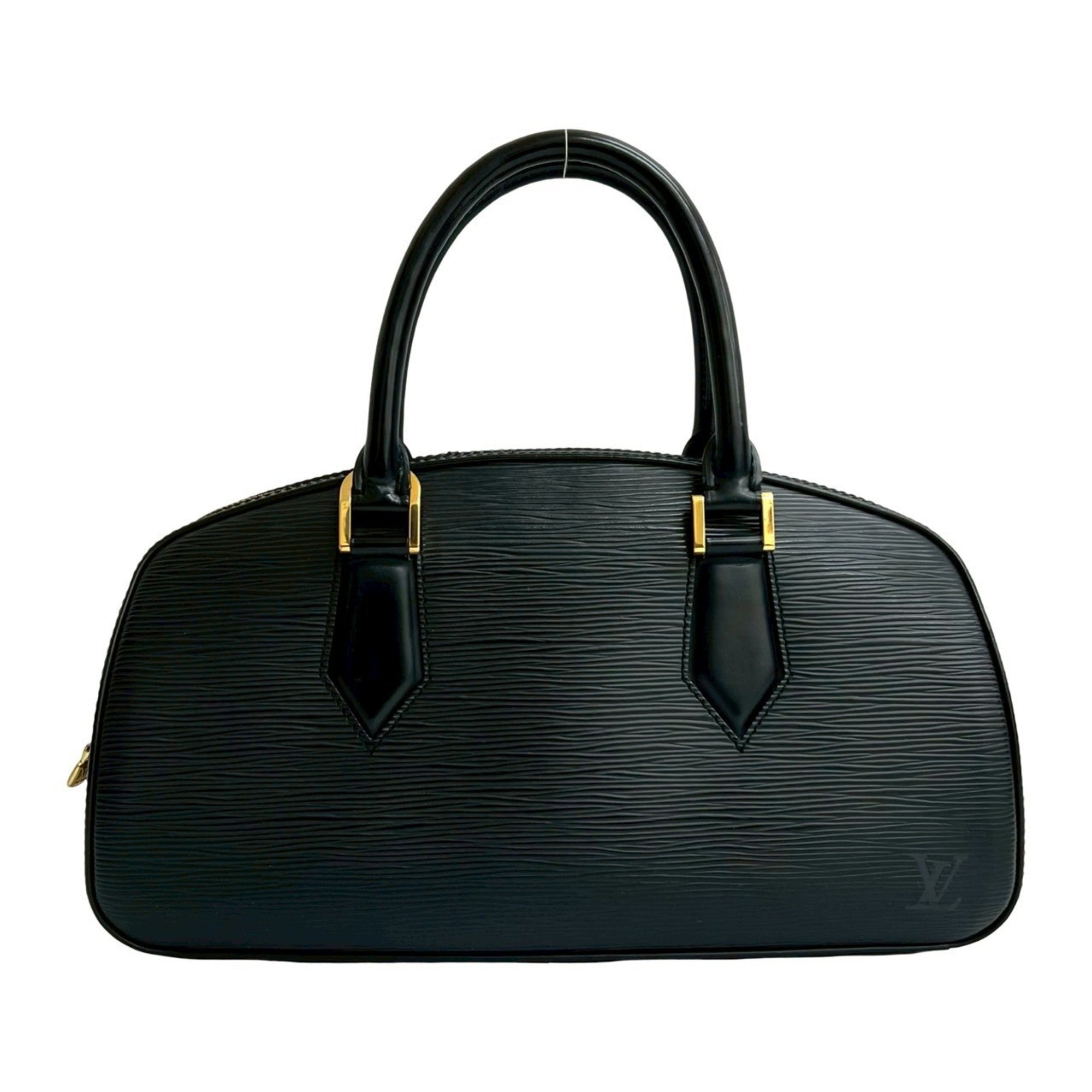 Louis Vuitton Black Epi Leather Boston Bag Handbag (Pre-Owned)