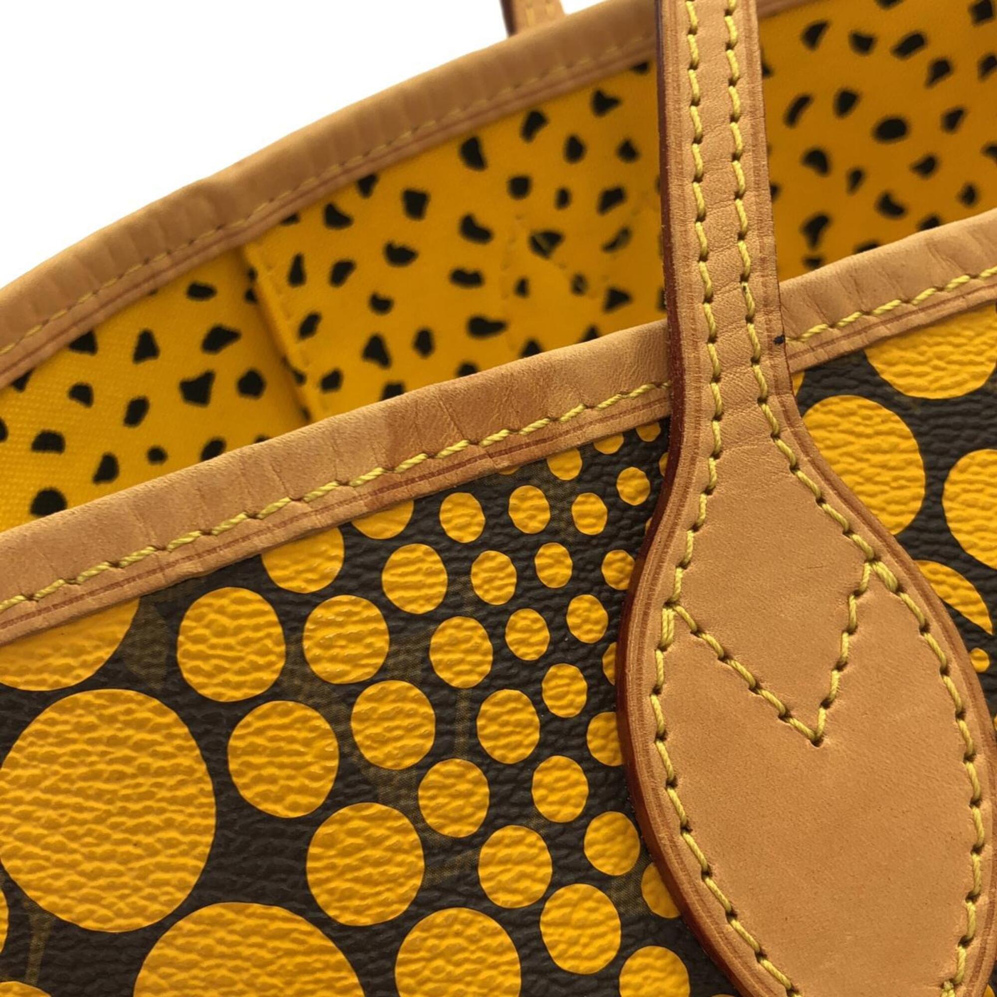Louis Vuitton Jaune Marron Coated Canvas Handbag (Pre-Owned)