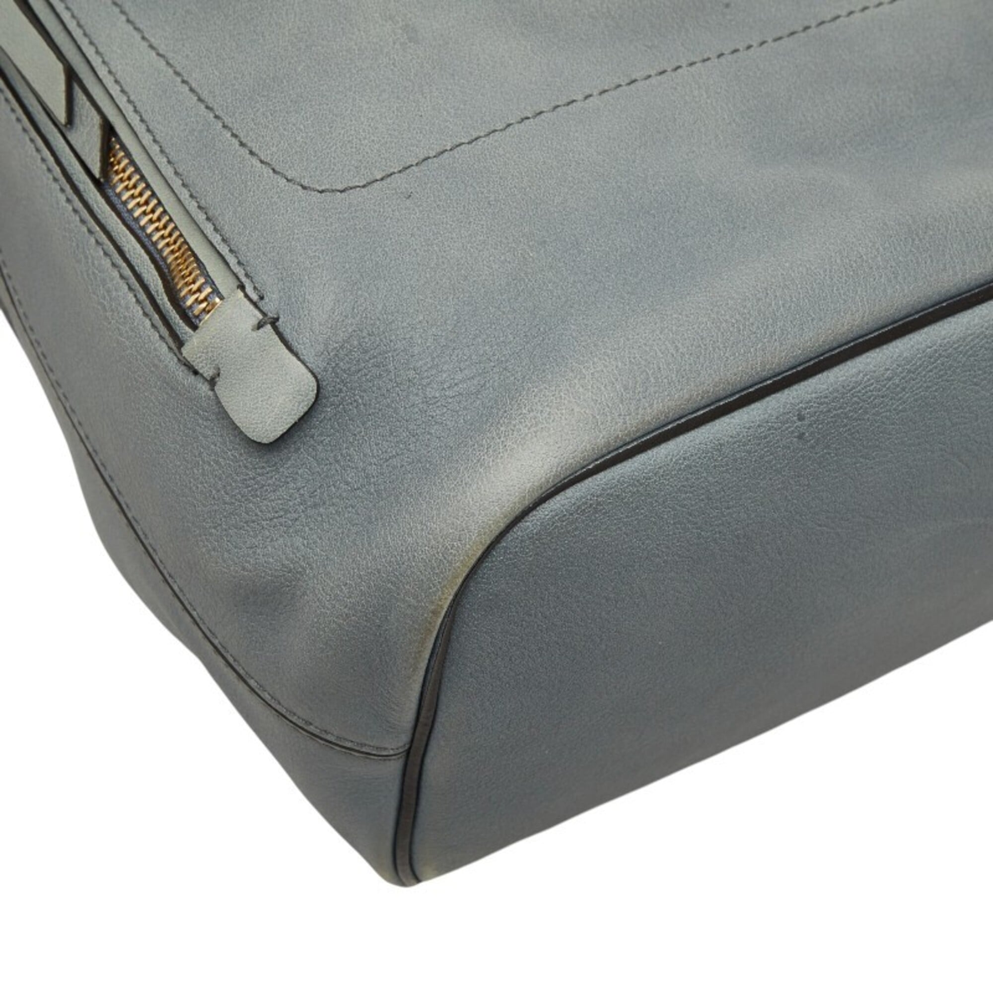 Chloé Gray Suede Leather Shoulder Bag (Pre-Owned)