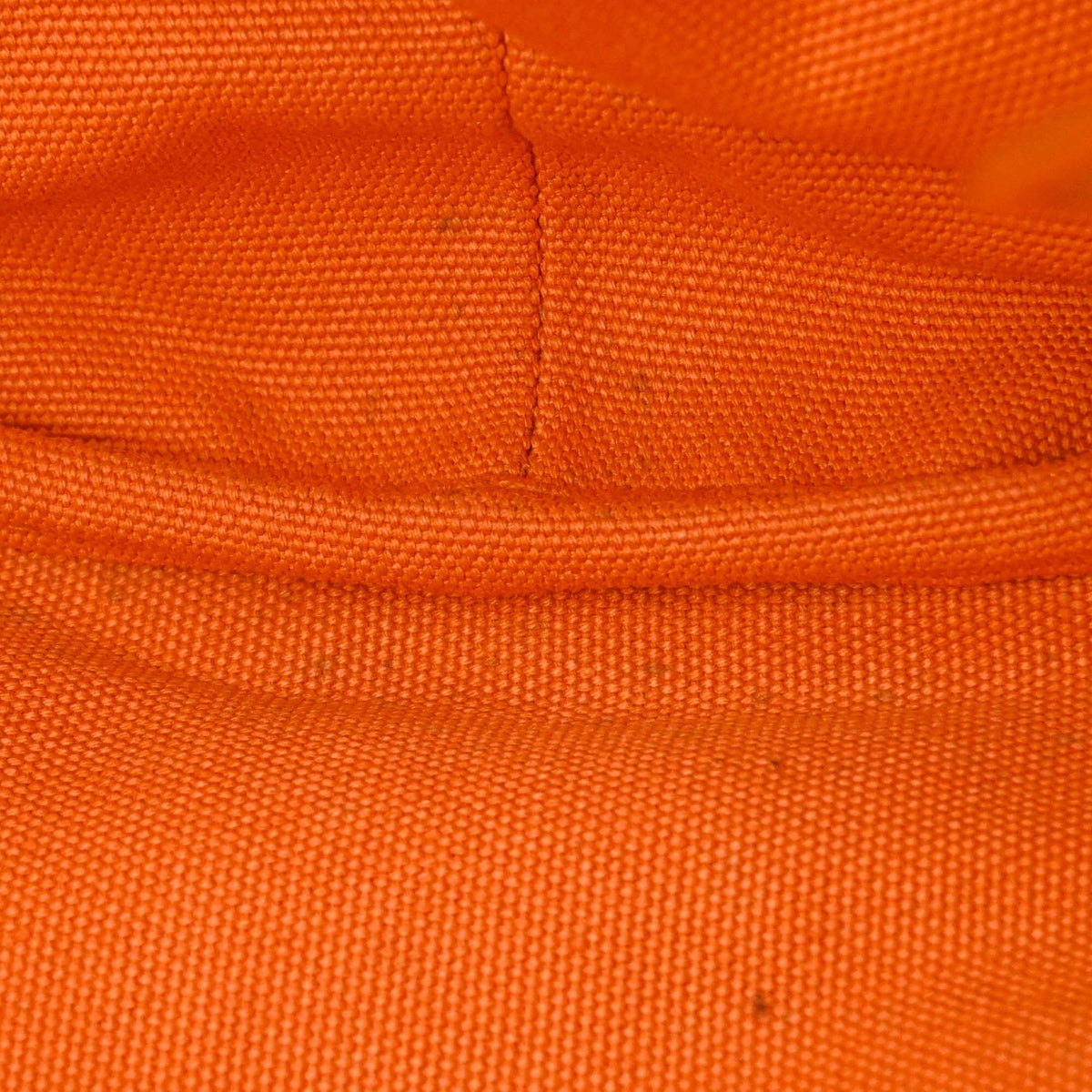 Prada Orange Canvas Handbag Shoulder Bag Tote Bag (Pre-Owned)