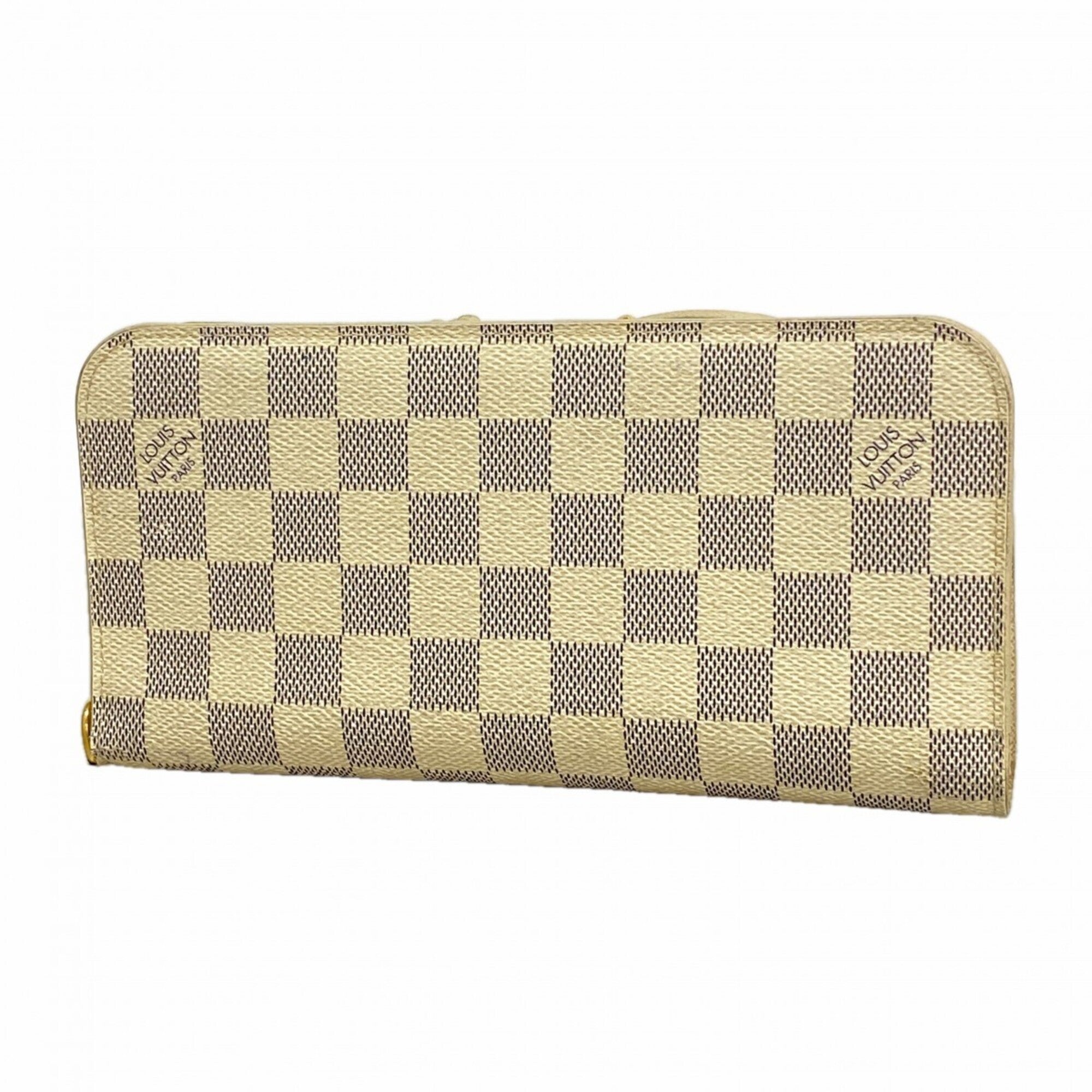 Louis Vuitton White Long Wallet (Bi-Fold) (Pre-Owned)