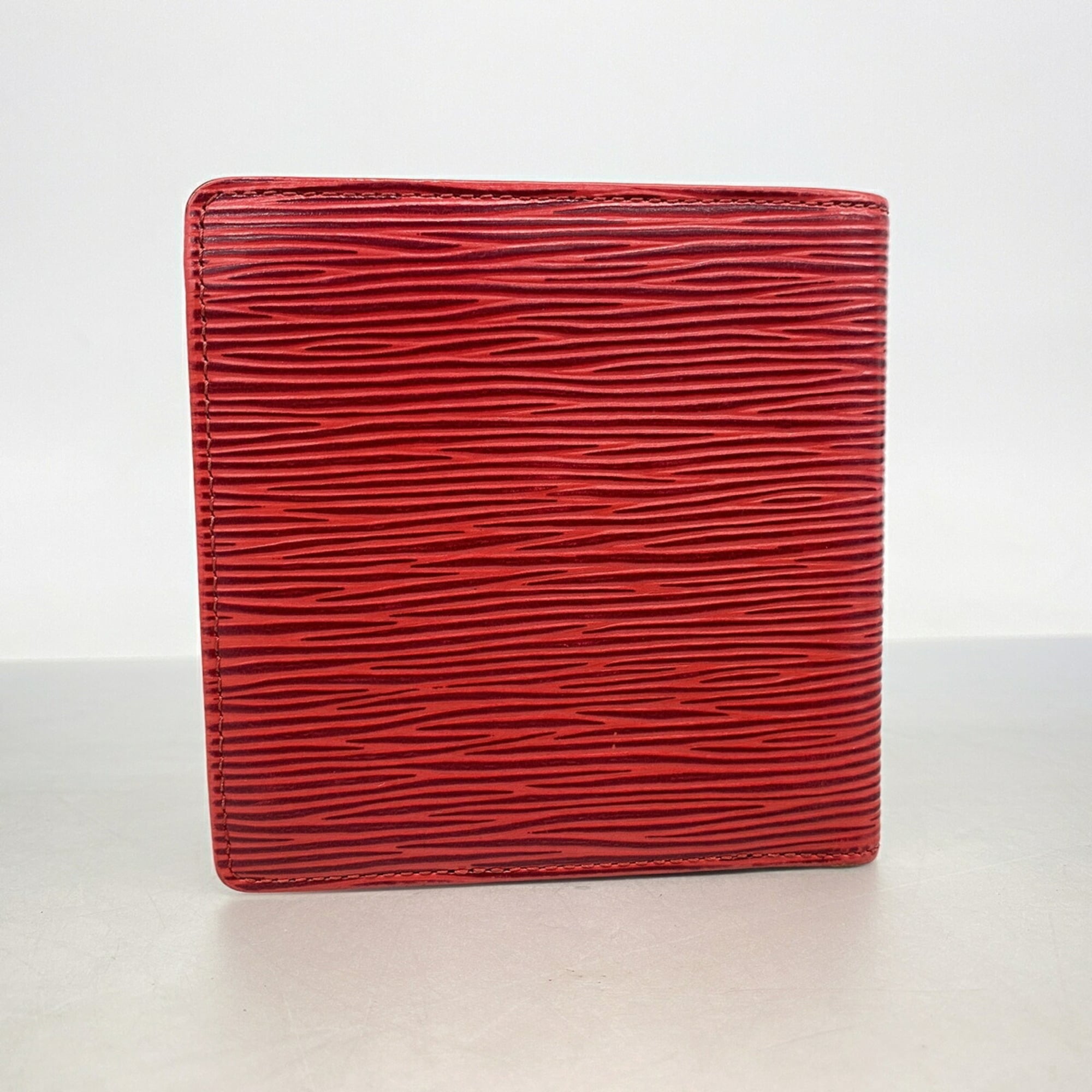 Louis Vuitton Castilian Red Wallet (Bi-Fold) (Pre-Owned)