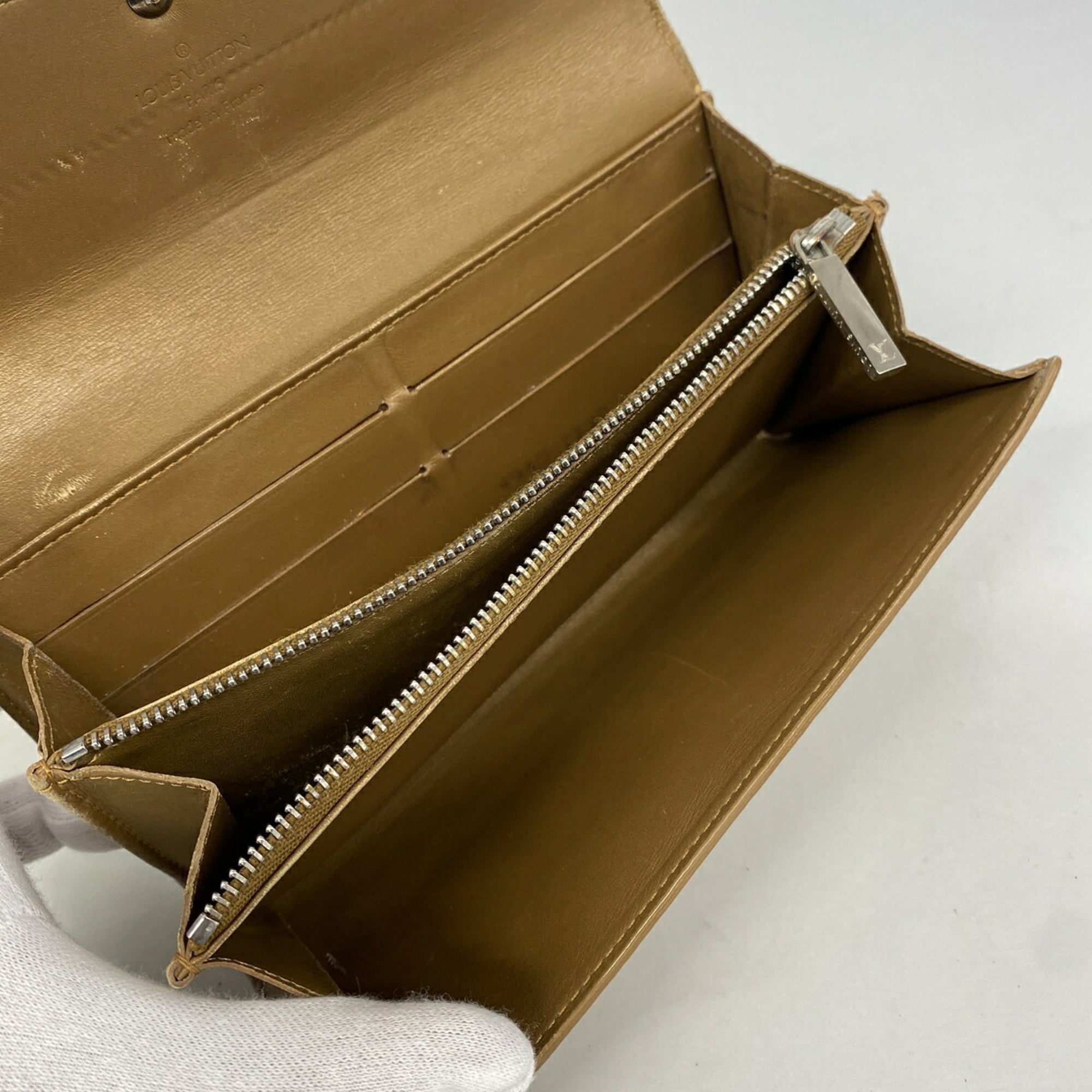 Louis Vuitton Ambre Long Wallet (Bi-Fold) (Pre-Owned)