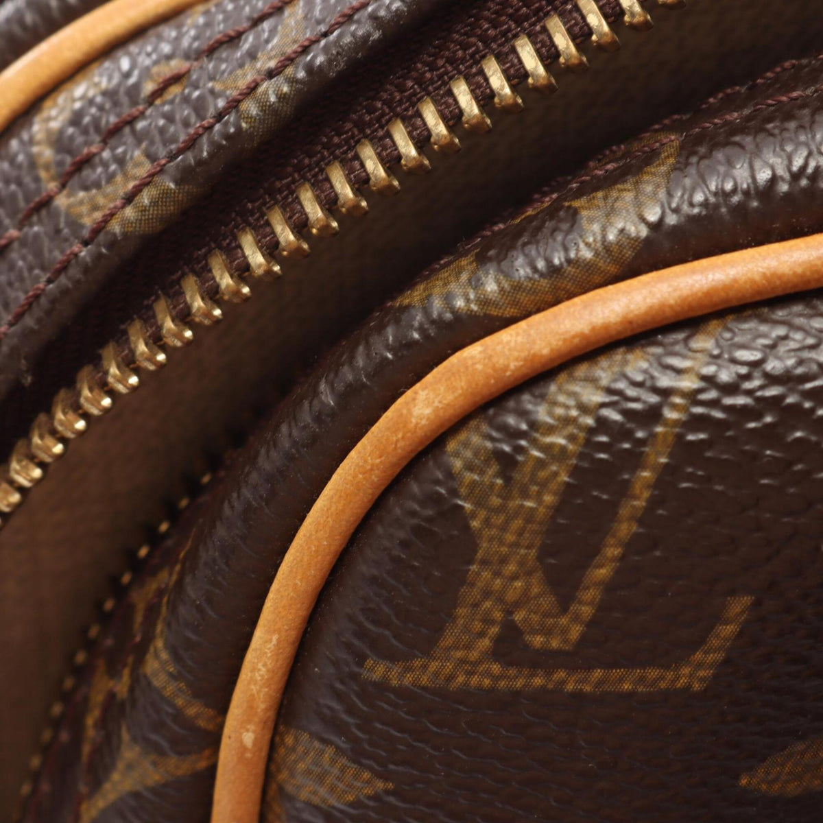 Louis Vuitton Brown Monogram Monogram Leather Handbag Shoulder Bag (Pre-Owned)