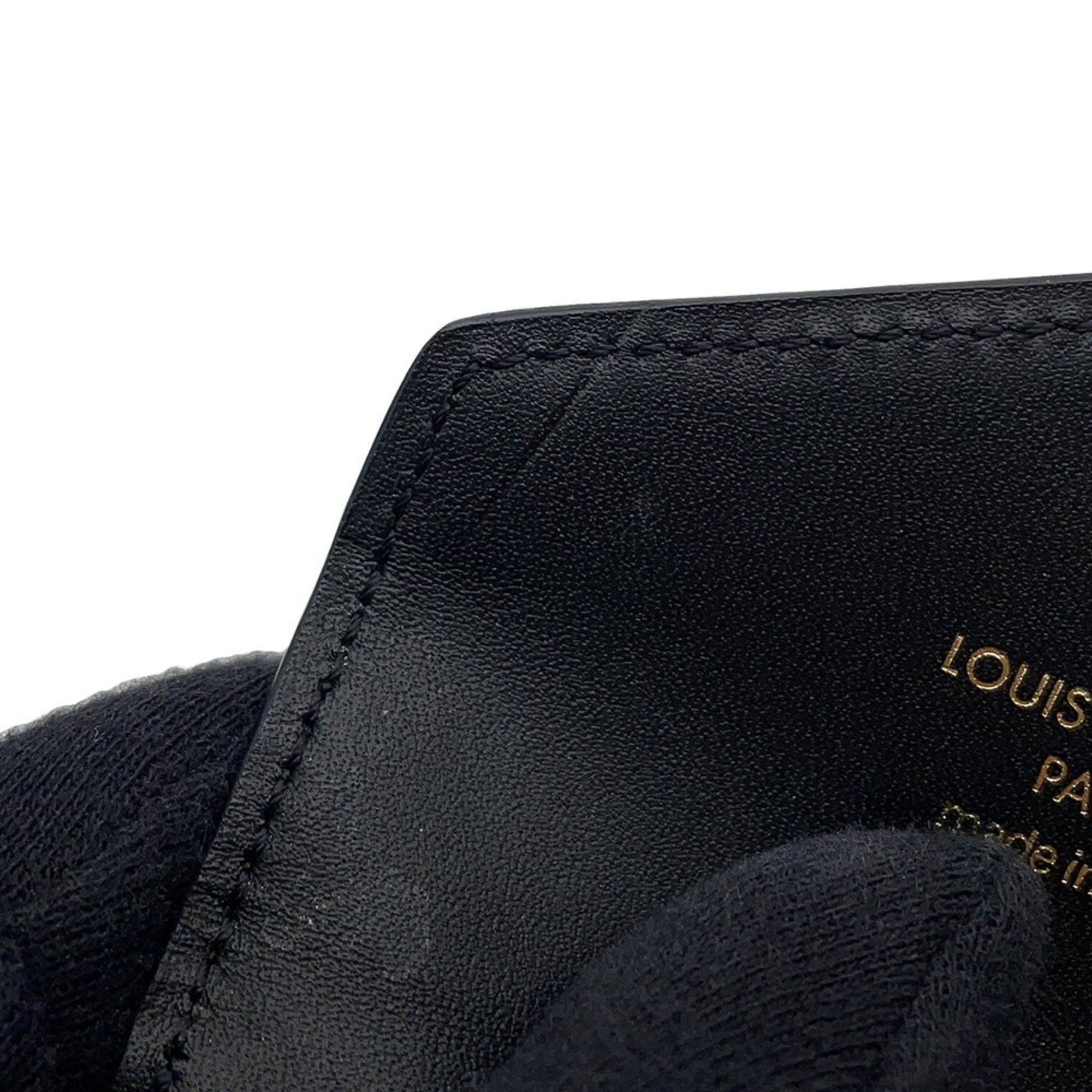 Louis Vuitton Black Monogram Noir Monogram Leather Handbag Shoulder Bag (Pre-Owned)