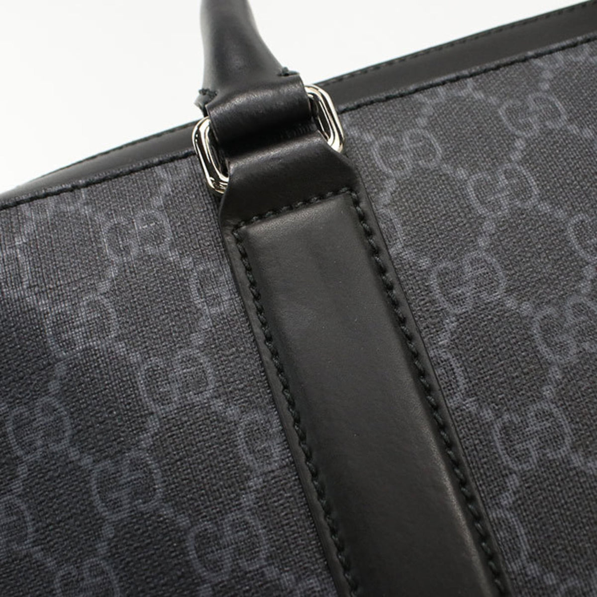 Gucci Black Pvc Briefcase (Pre-Owned)