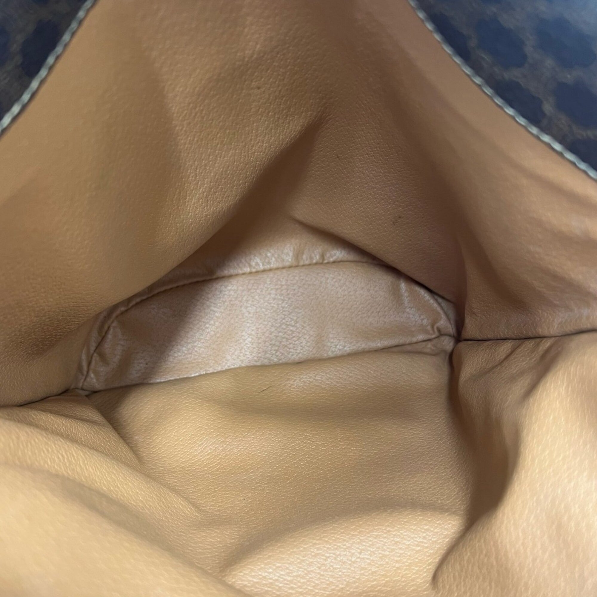 Celine Brown Leather Pvc Shoulder Bag Tote Bag (Pre-Owned)