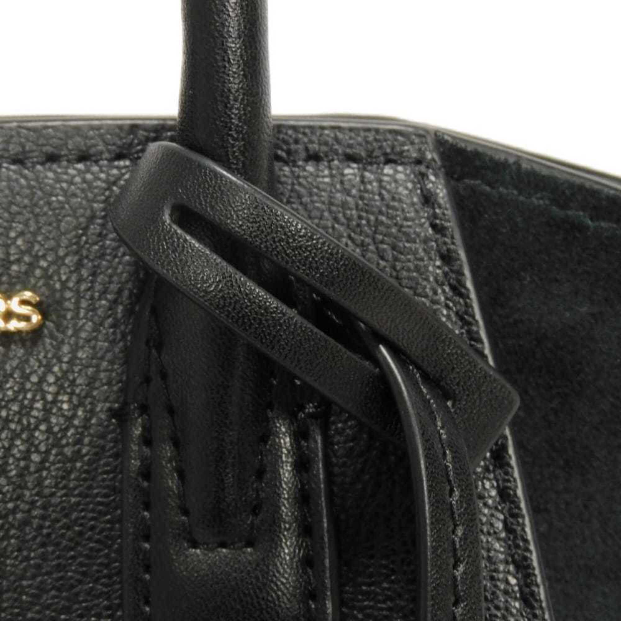 Michael Kors Black Suede Handbag (Pre-Owned)
