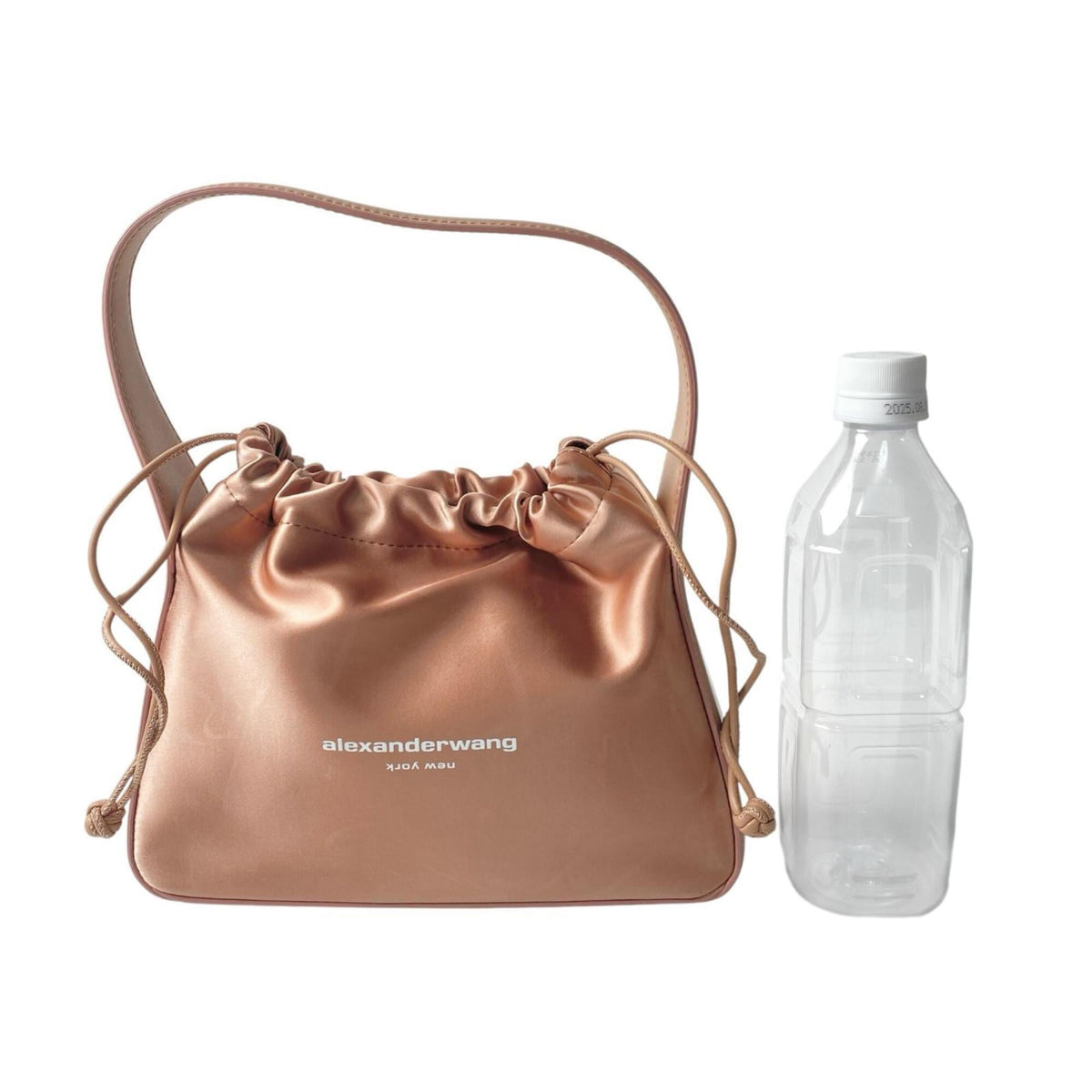 Alexander Wang Pink Satin Handbag Shoulder Bag (Pre-Owned)