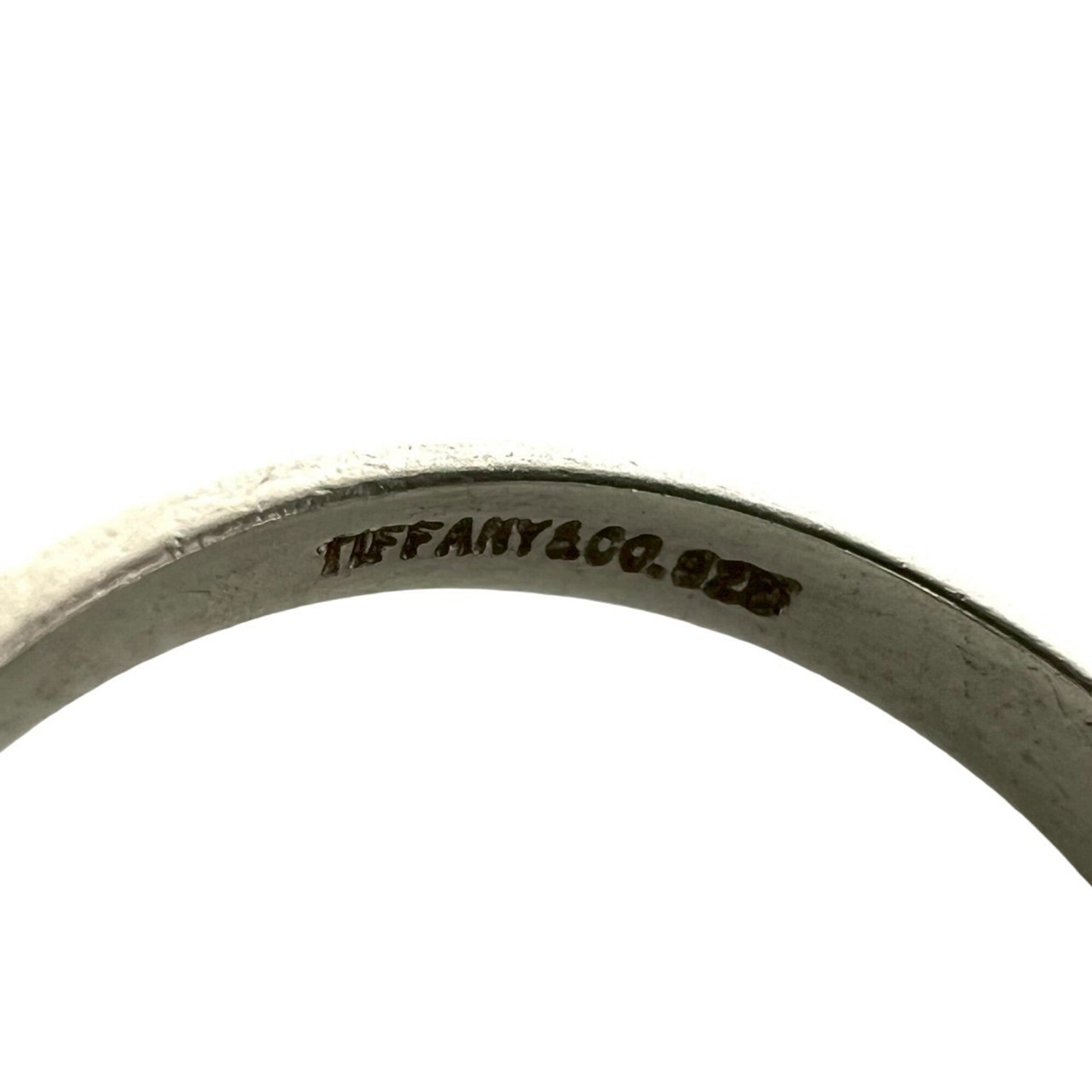 Tiffany Silver Silver 925 Band Ring (Pre-Owned)