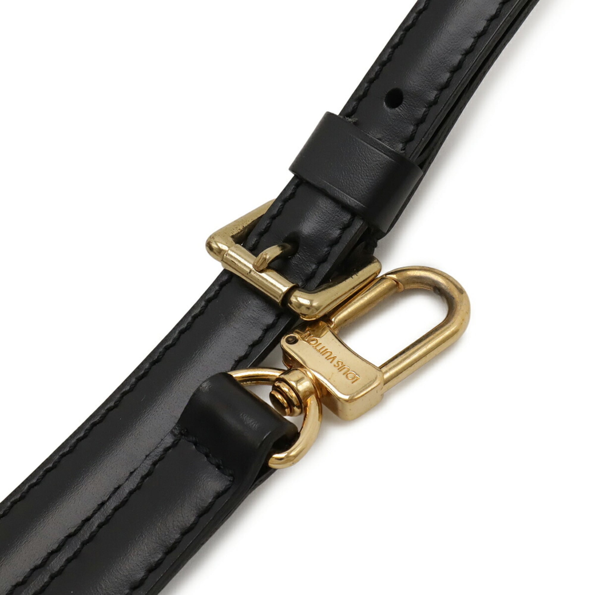 Louis Vuitton Black Galle Noir Epi Leather Handbag Shoulder Bag (Pre-Owned)