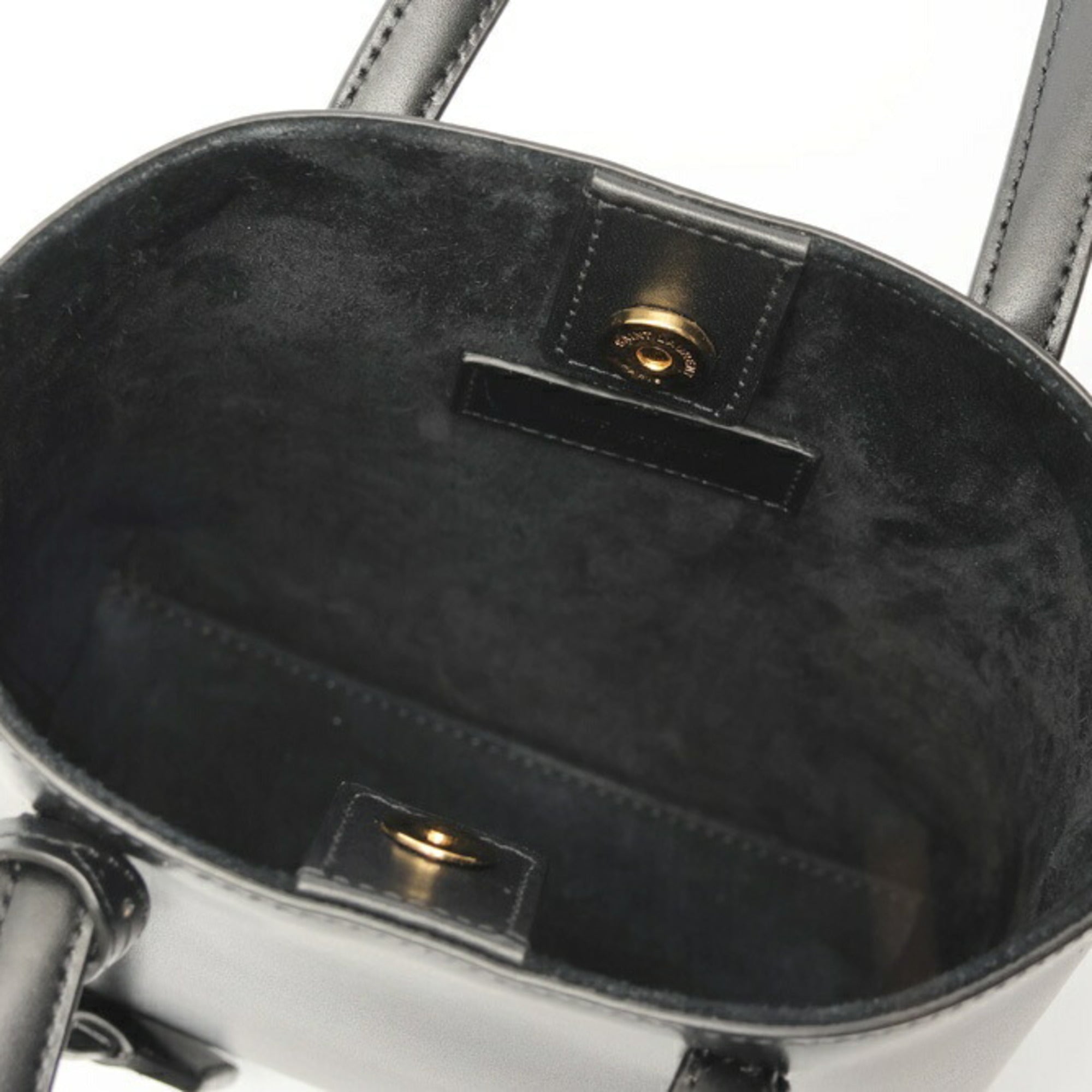 Saint Laurent Black Leather Shoulder Bag (Pre-Owned)