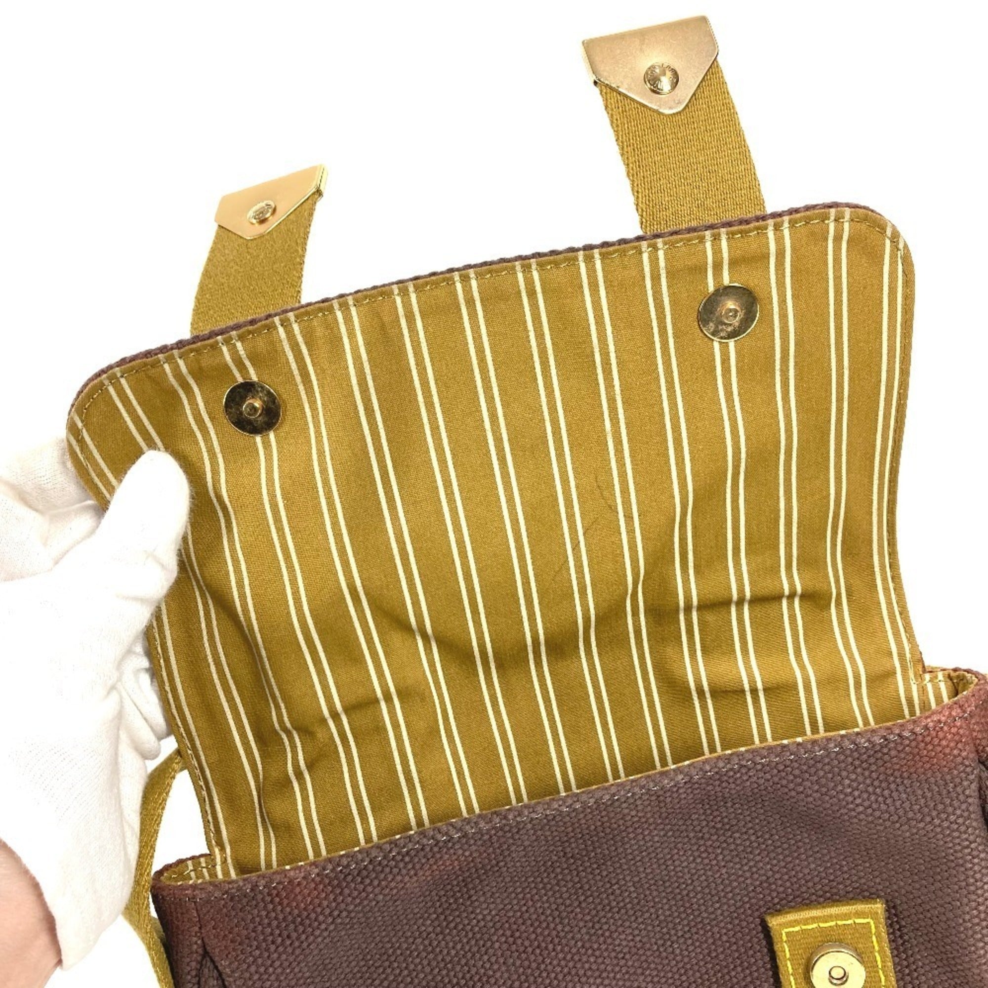 Louis Vuitton Brown Canvas Pochette Shoulder Bag (Pre-Owned)