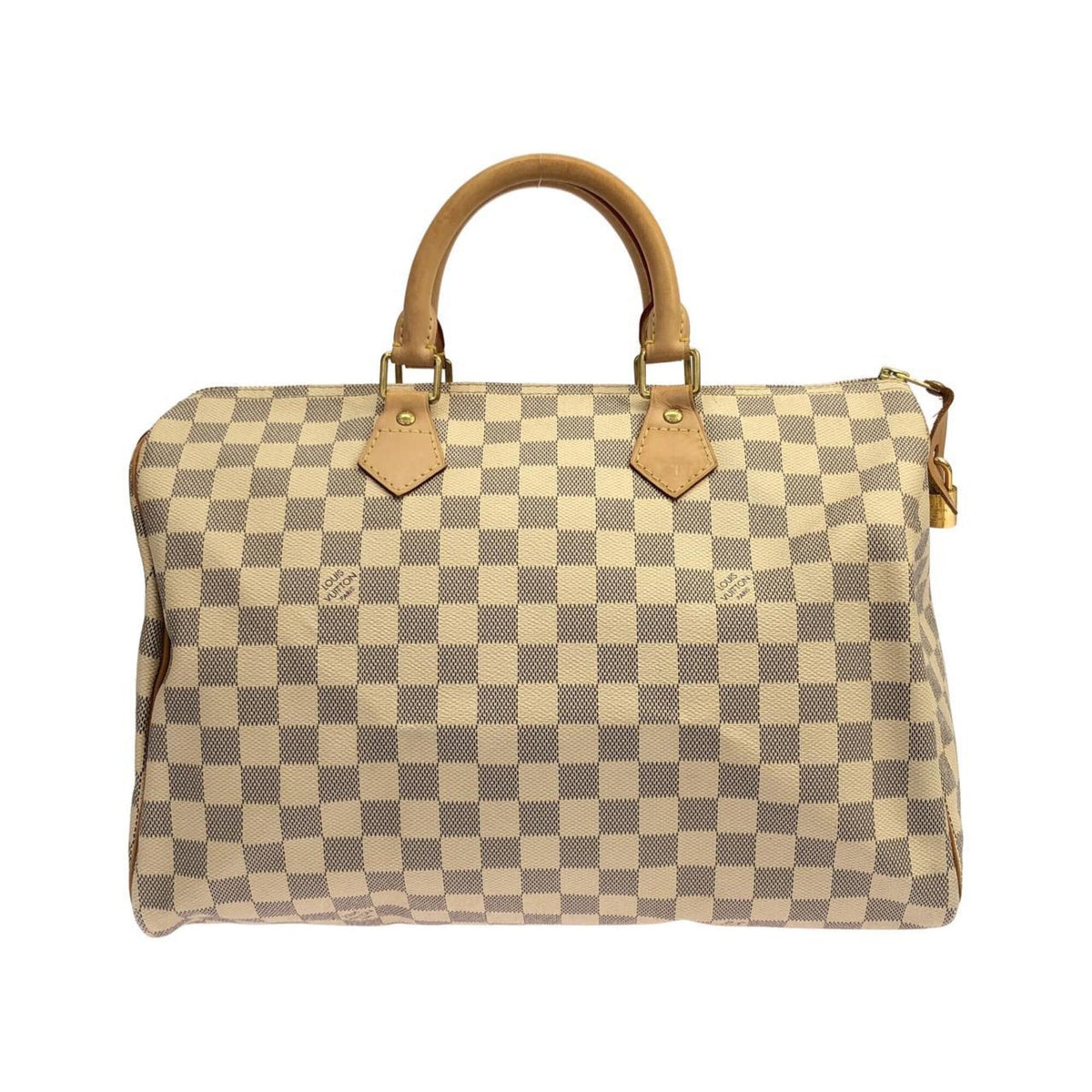 Louis Vuitton Azur Damier Azur Damier Azur Boston Bag (Pre-Owned)