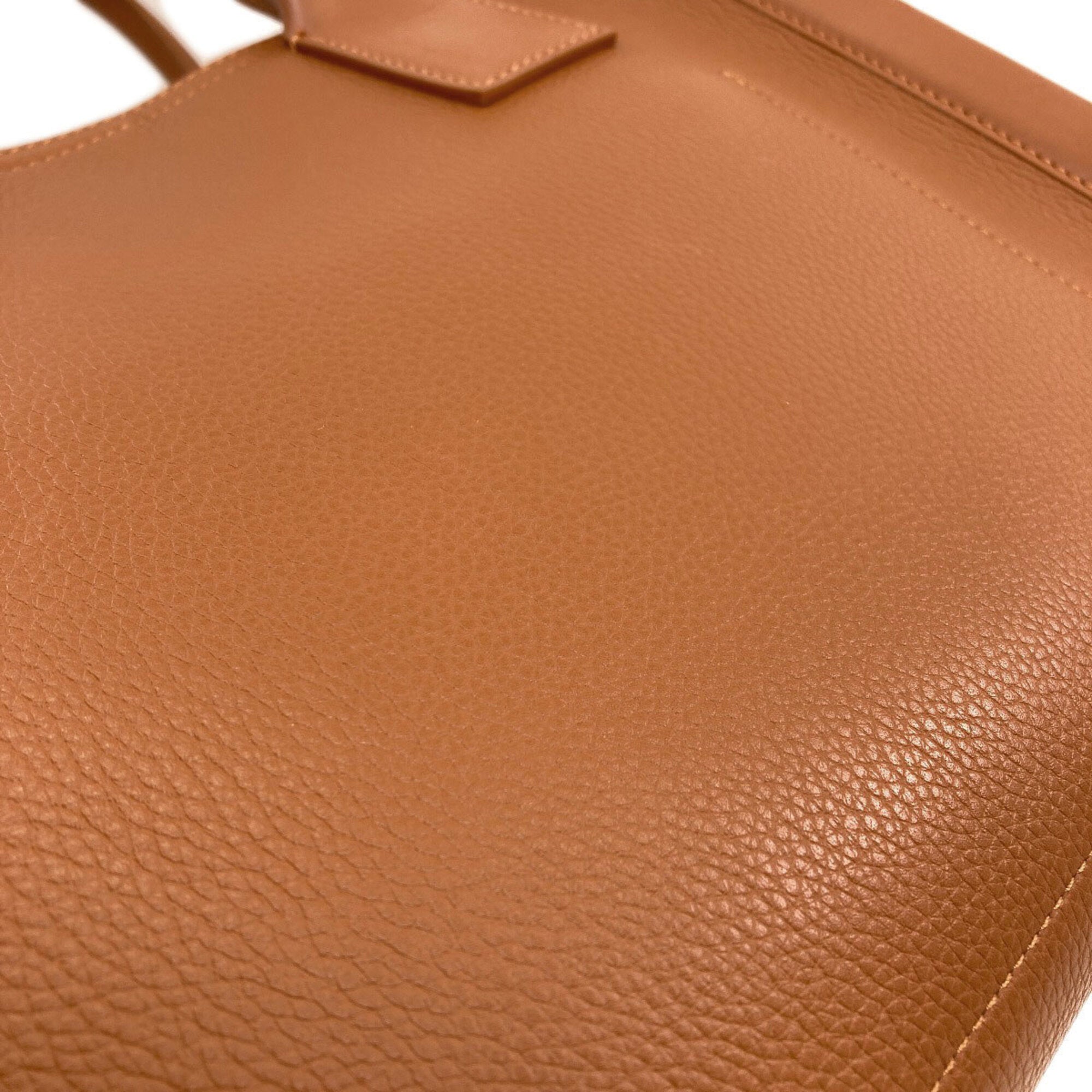 Christian Louboutin Brown Leather Tote Bag (Pre-Owned)