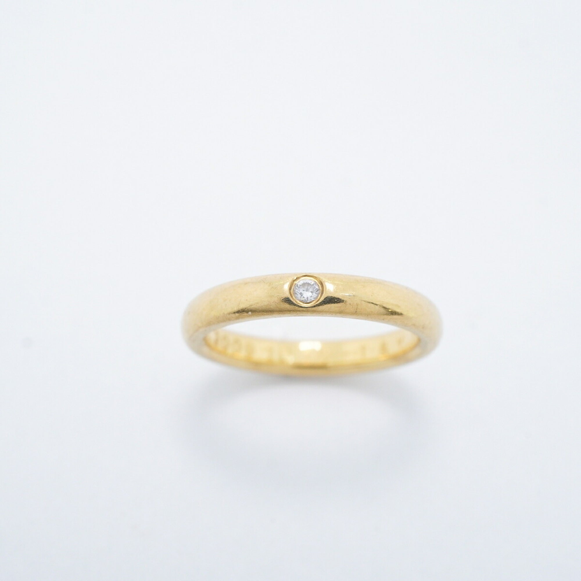 Tiffany Yellow Gold (18K) Band Ring (Pre-Owned)