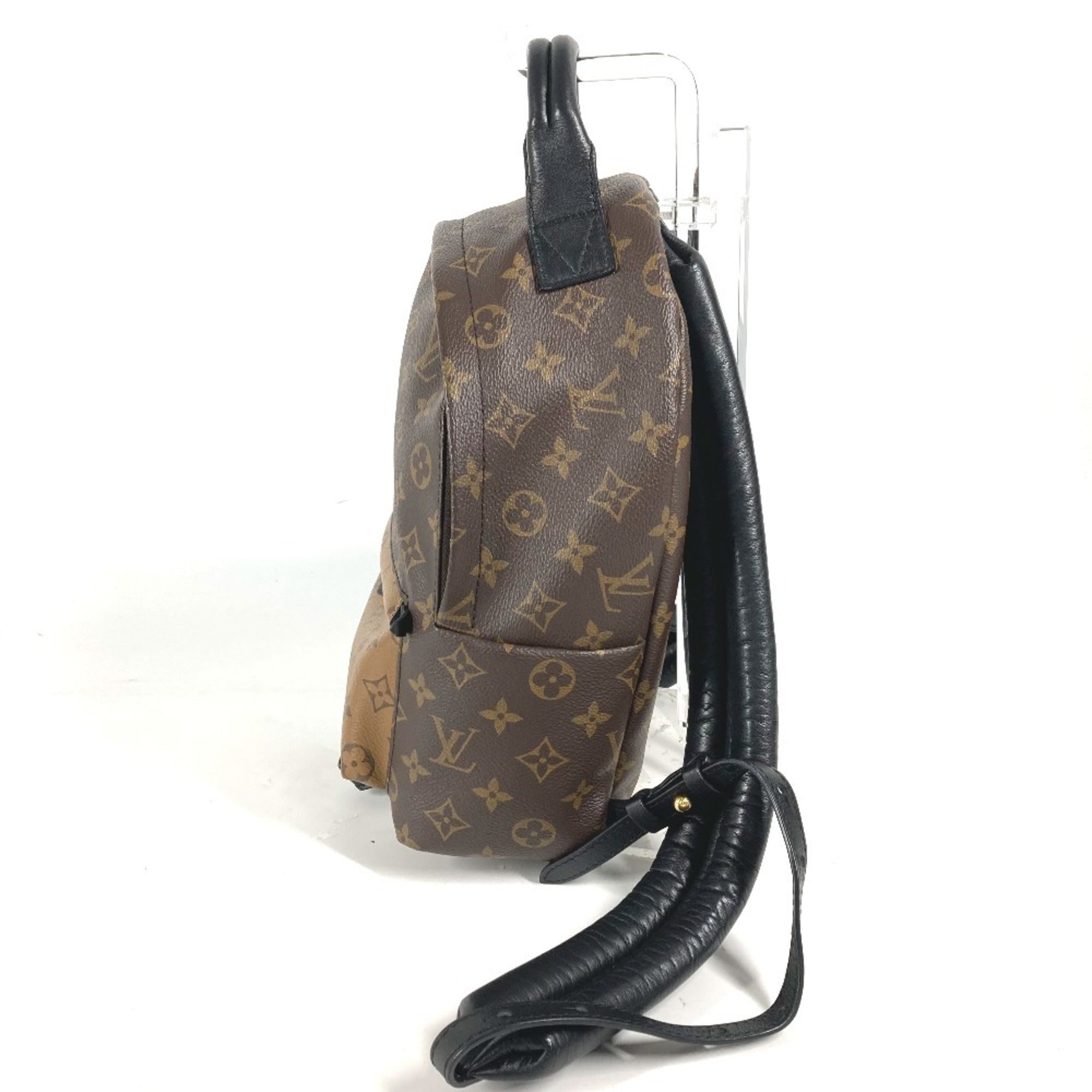 Louis Vuitton Beige Brown Monogram Reverse Backpack (Pre-Owned)