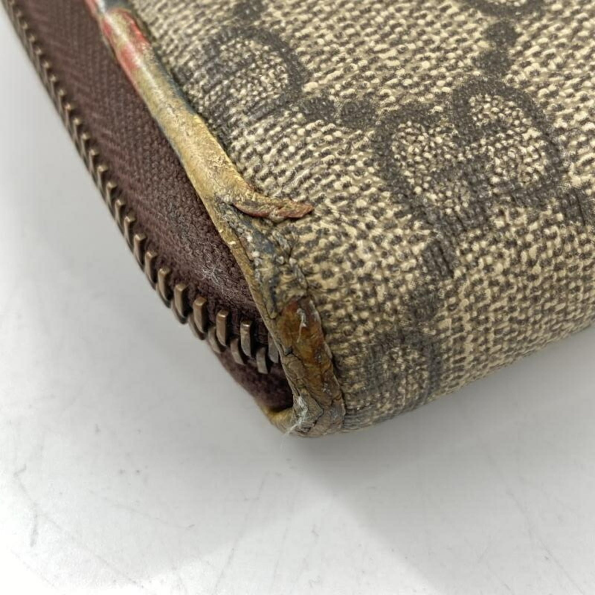 Gucci Brown Gg Supreme Long Wallet (Bi-Fold) (Pre-Owned)