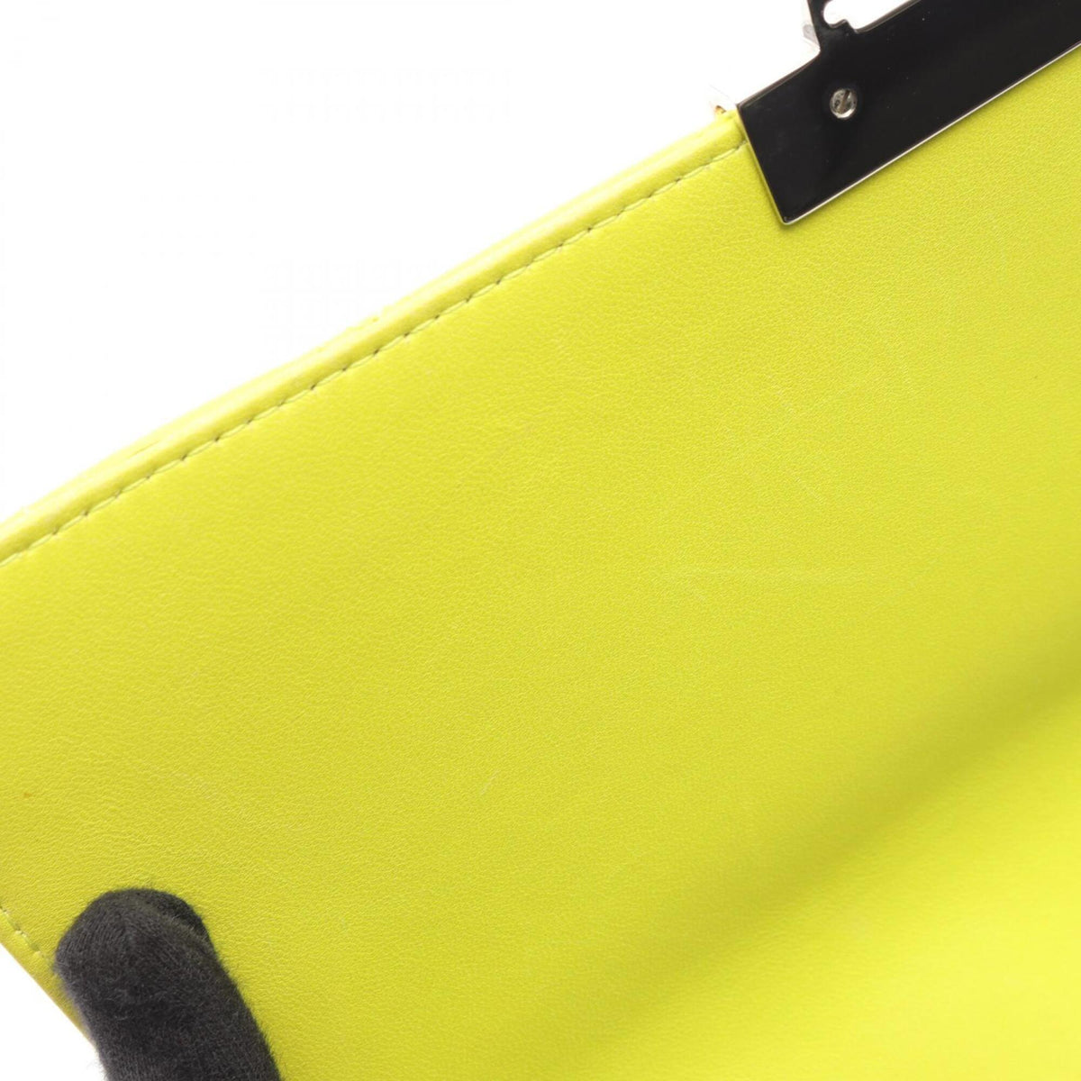 Christian Dior Green Leather Handbag Shoulder Bag (Pre-Owned)