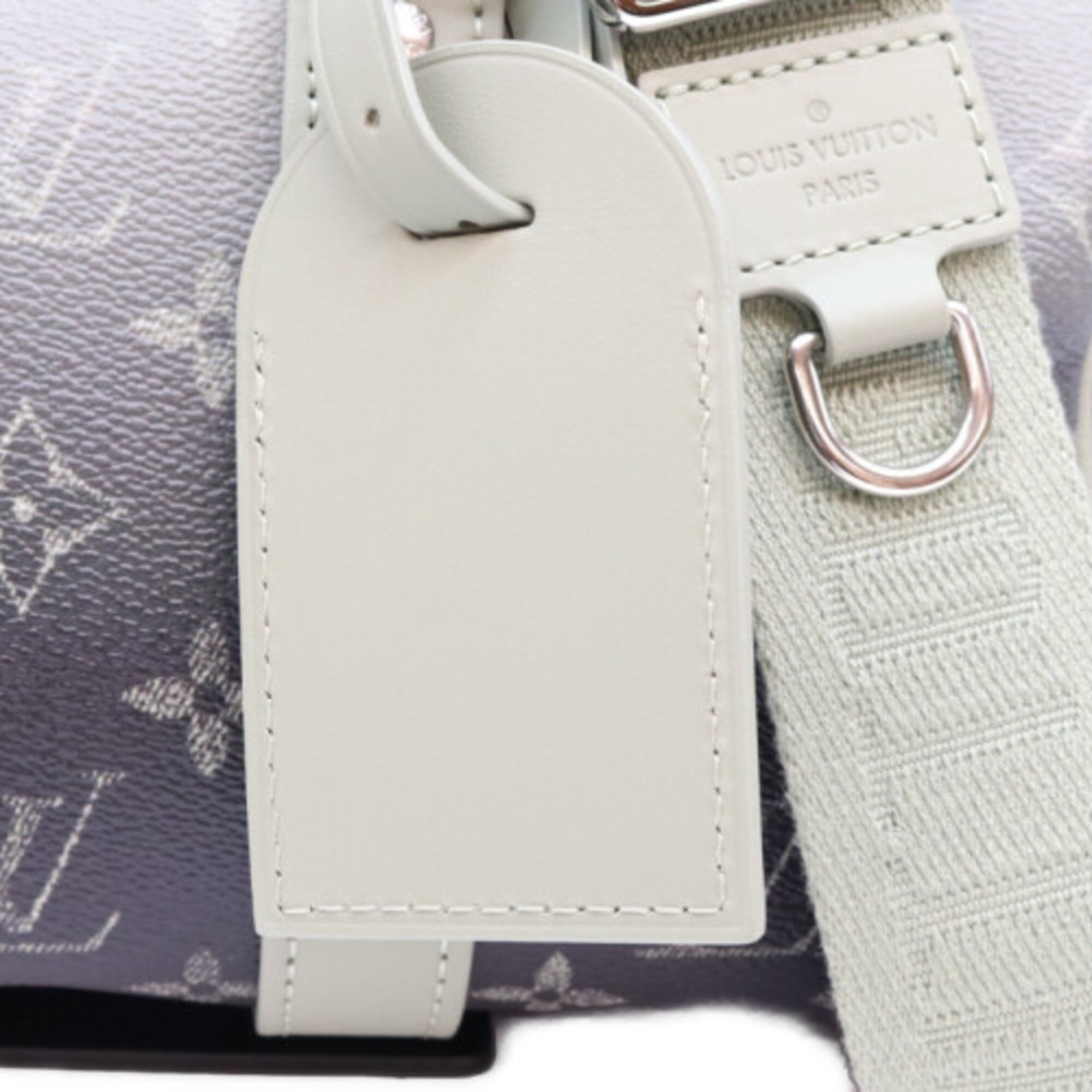 Louis Vuitton Green Khaki Monogram Boston Bag (Pre-Owned)