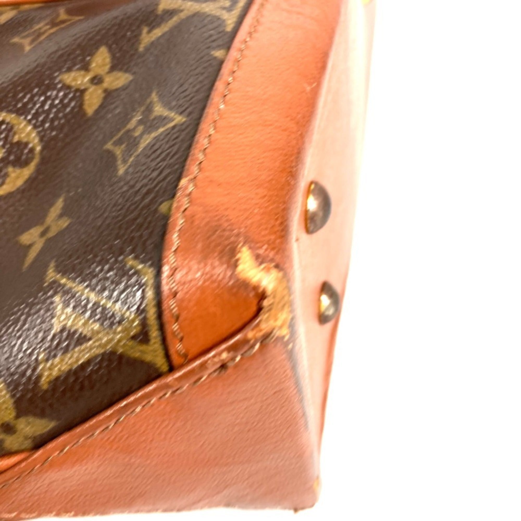 Louis Vuitton Brown Monogram Monogram Shoulder Bag Tote Bag (Pre-Owned)