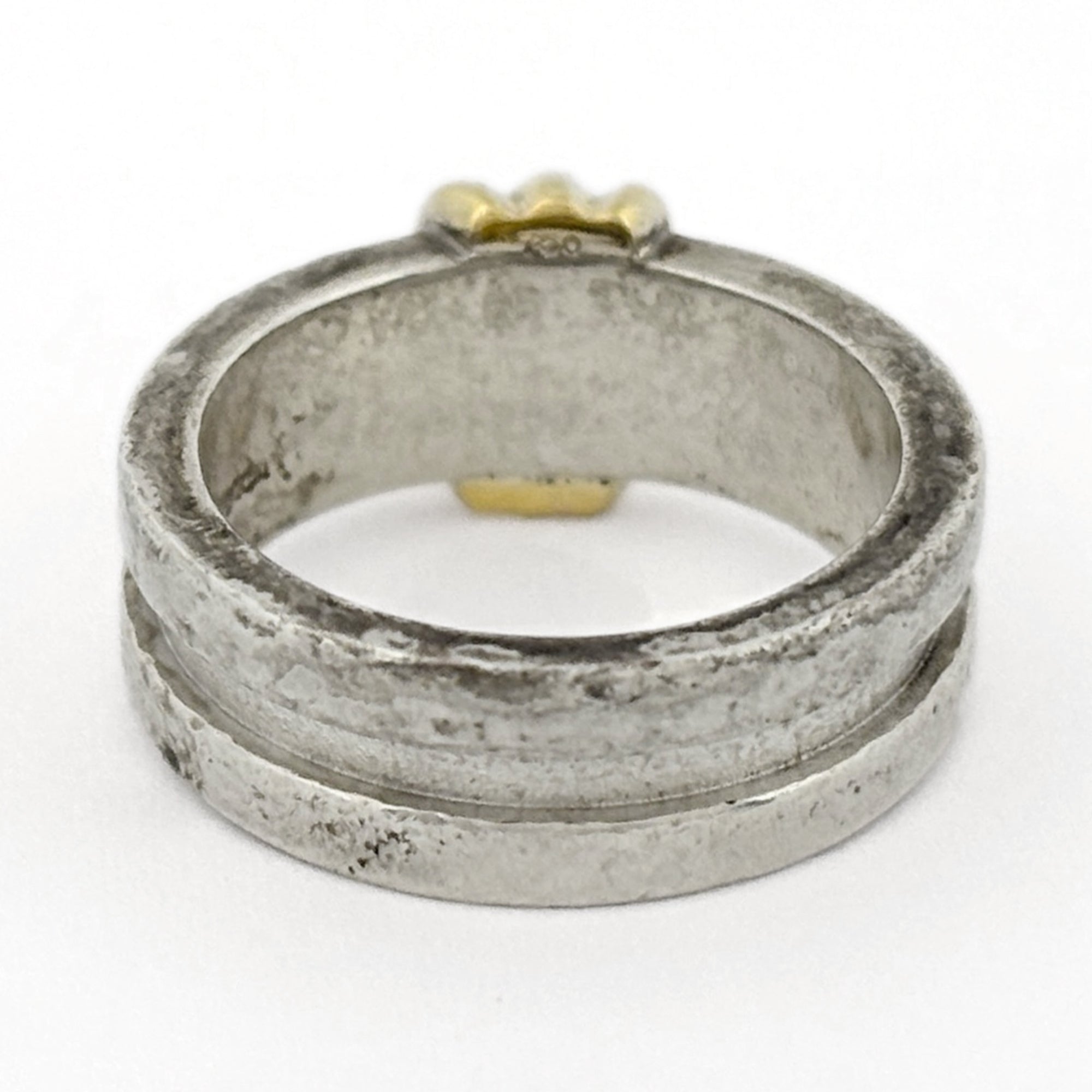 Tiffany Silver Silver 925 Band Ring (Pre-Owned)