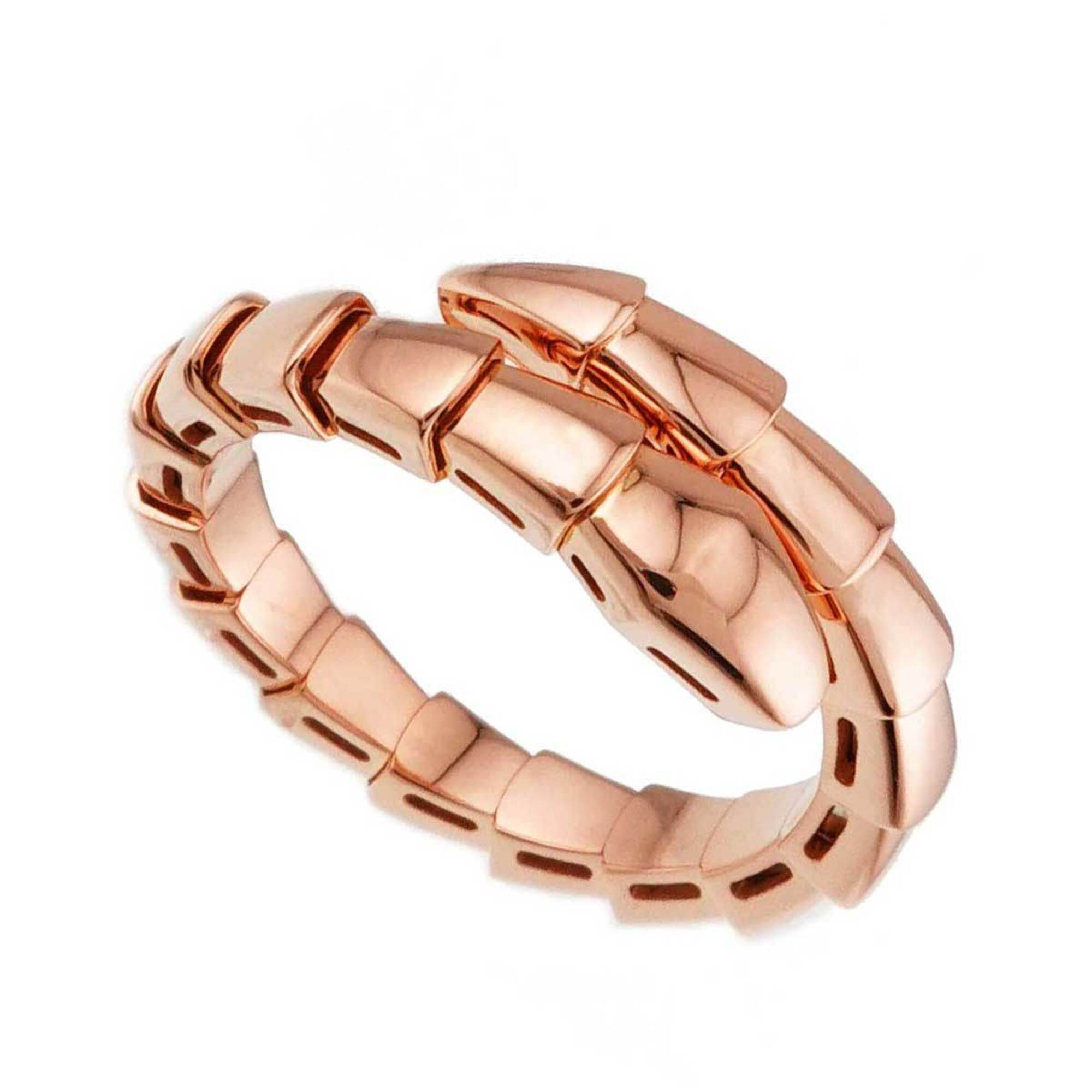 Bvlgari Pink Gold Pink Gold (18K) Band Ring (Pre-Owned)