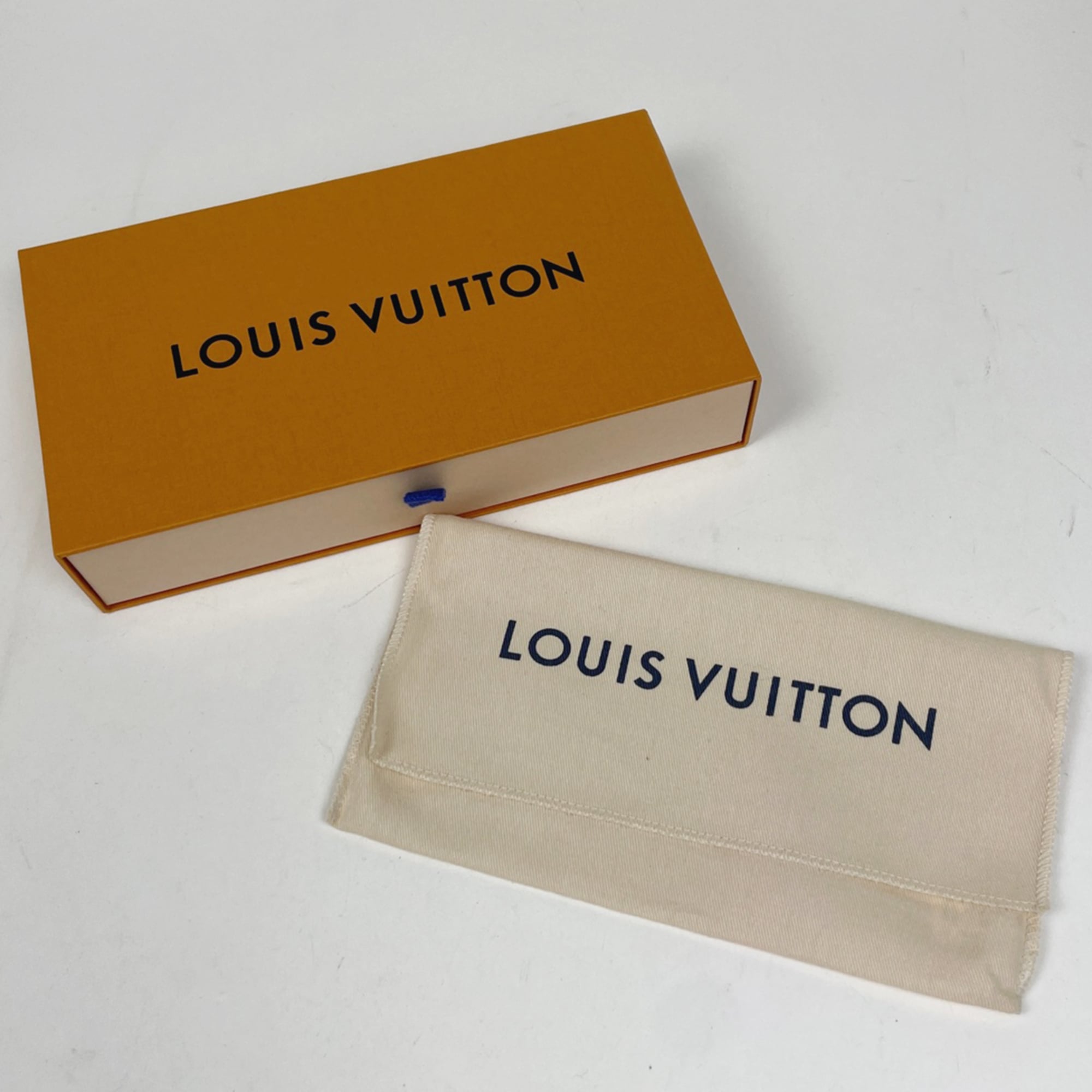 Louis Vuitton Blue Monogram Monogram Denim Long Wallet (Bi-Fold) (Pre-Owned)