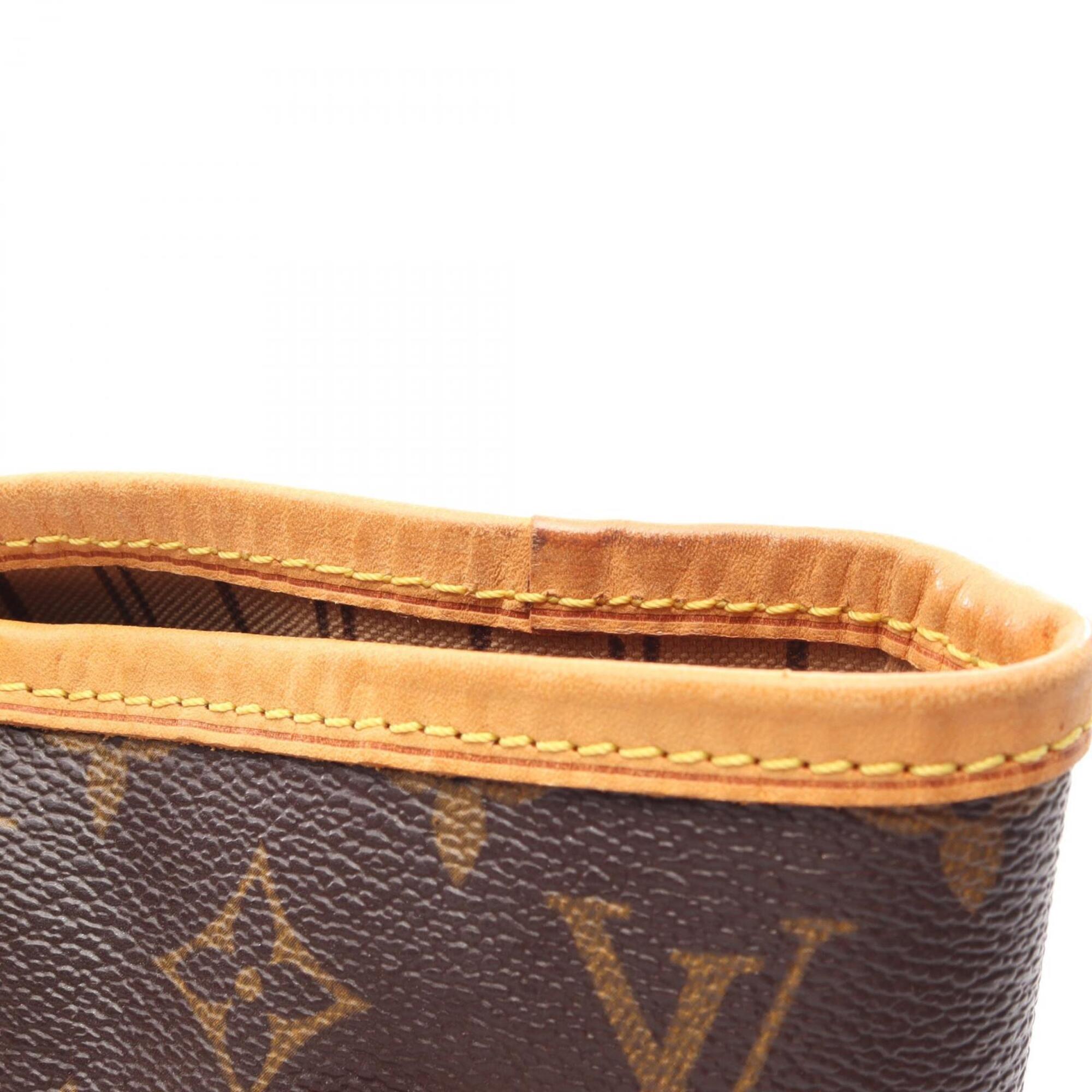 Louis Vuitton Brown Pvc Leather Handbag Tote Bag (Pre-Owned)