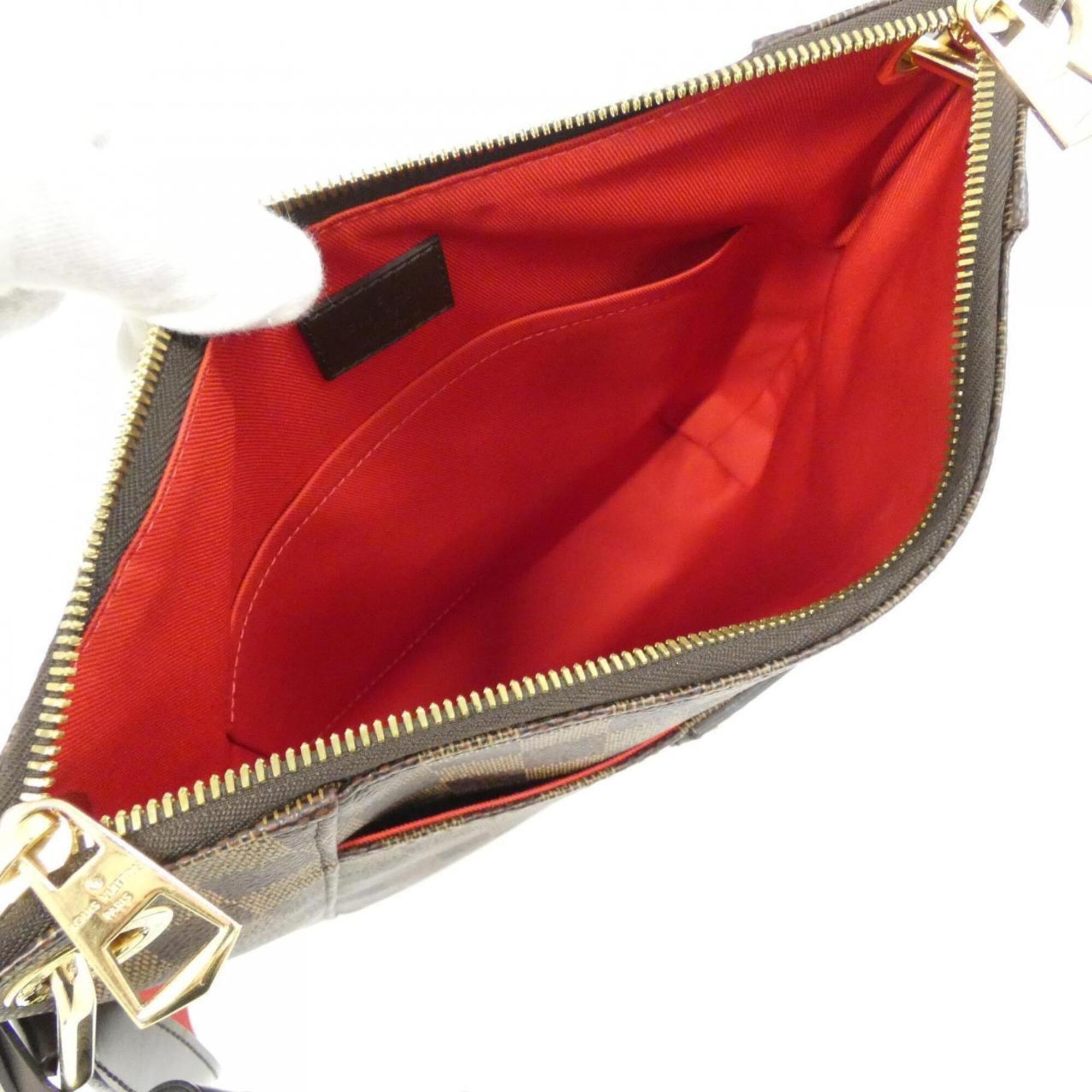 Louis Vuitton Ebene Coated Canvas Shoulder Bag (Pre-Owned)