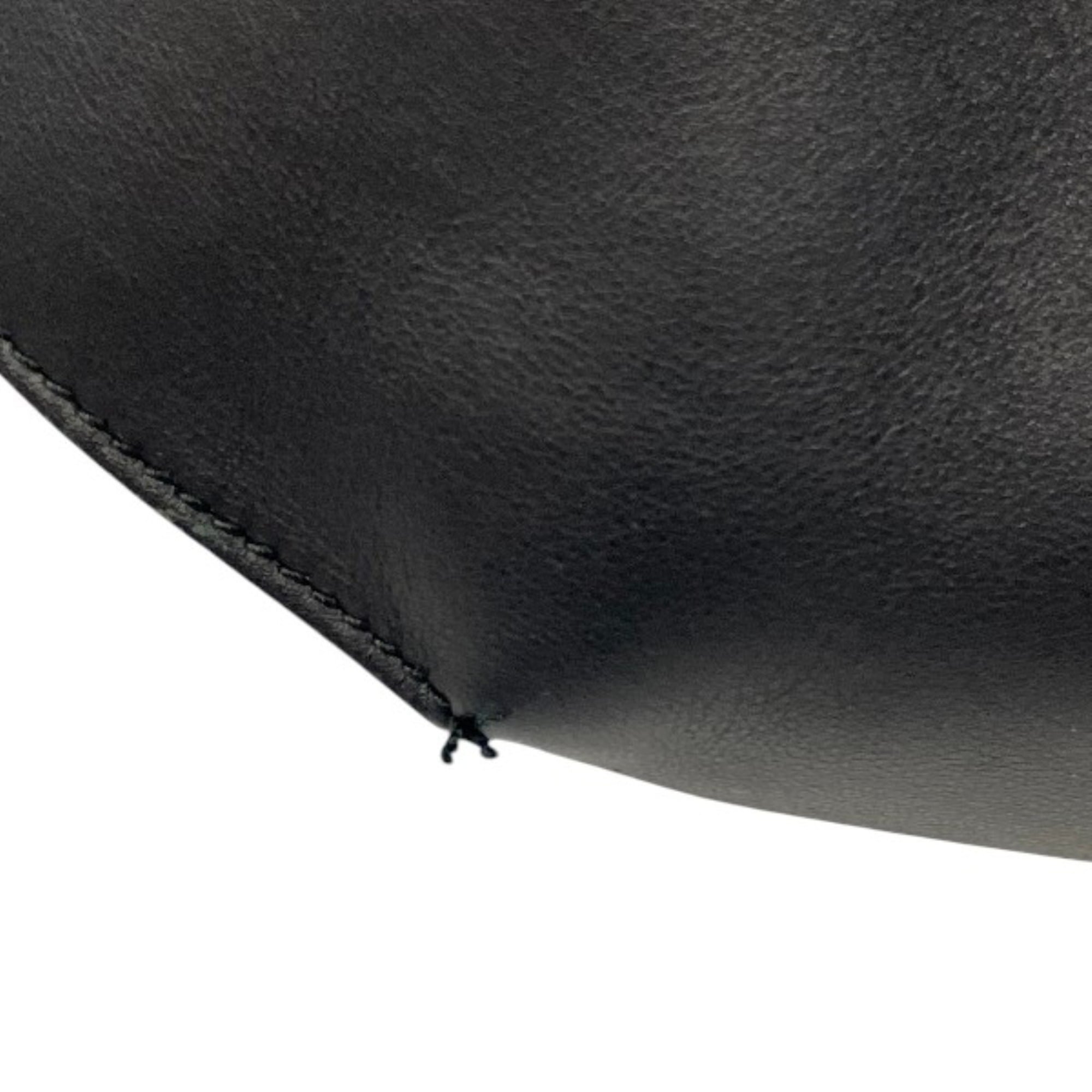 Balenciaga Black Leather Shoulder Bag (Pre-Owned)