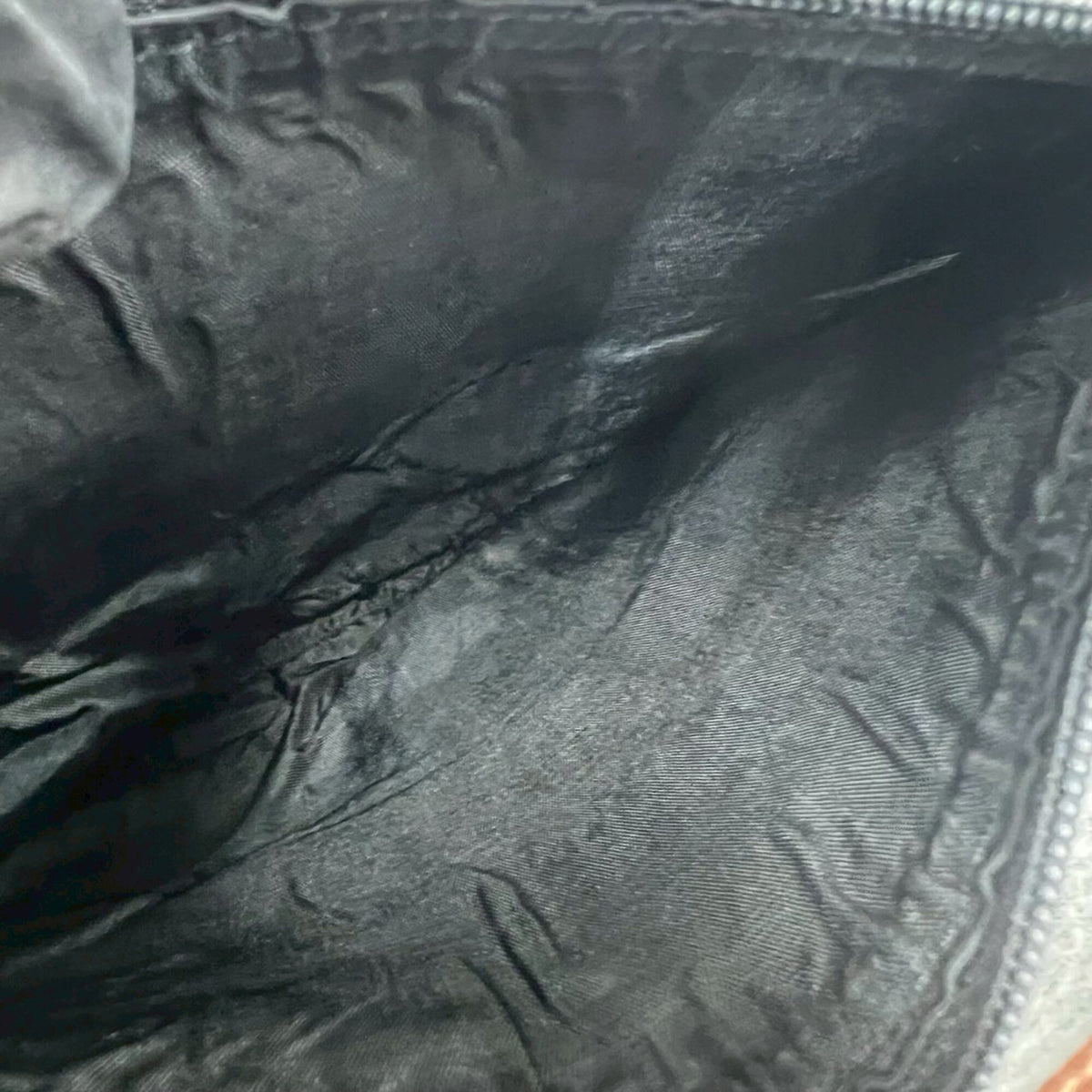 Gucci Black Brown Leather Pvc Shoulder Bag (Pre-Owned)