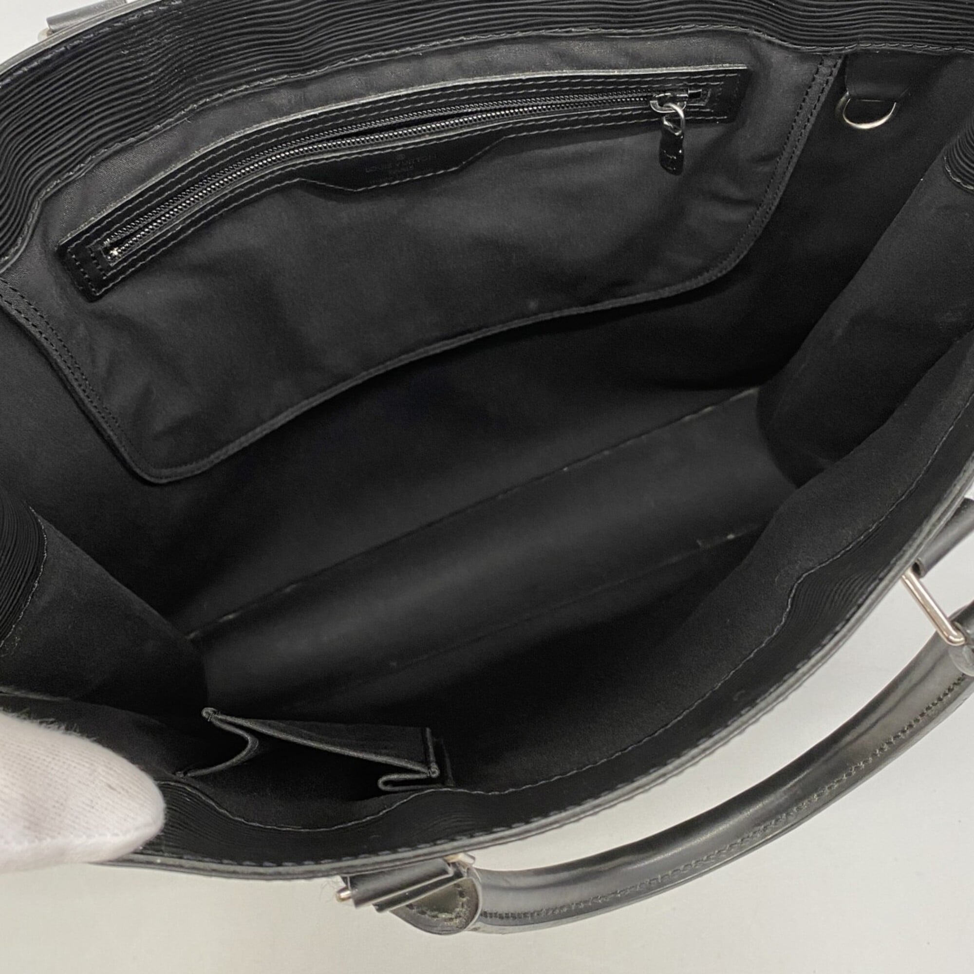 Louis Vuitton Noir Tote Bag (Pre-Owned)