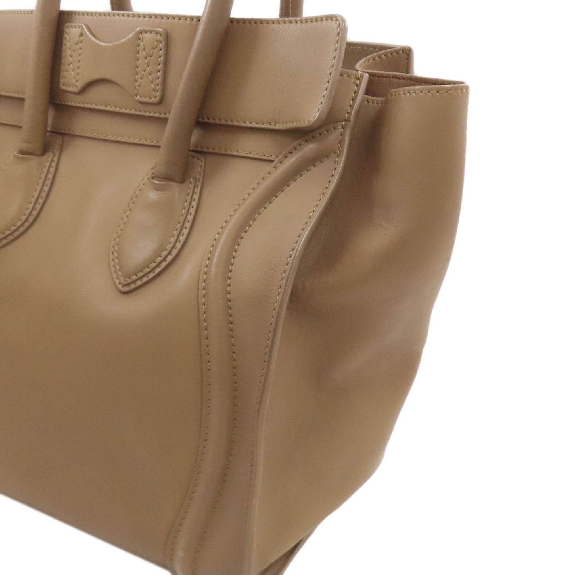 Celine Brown Leather Tote Bag (Pre-Owned)