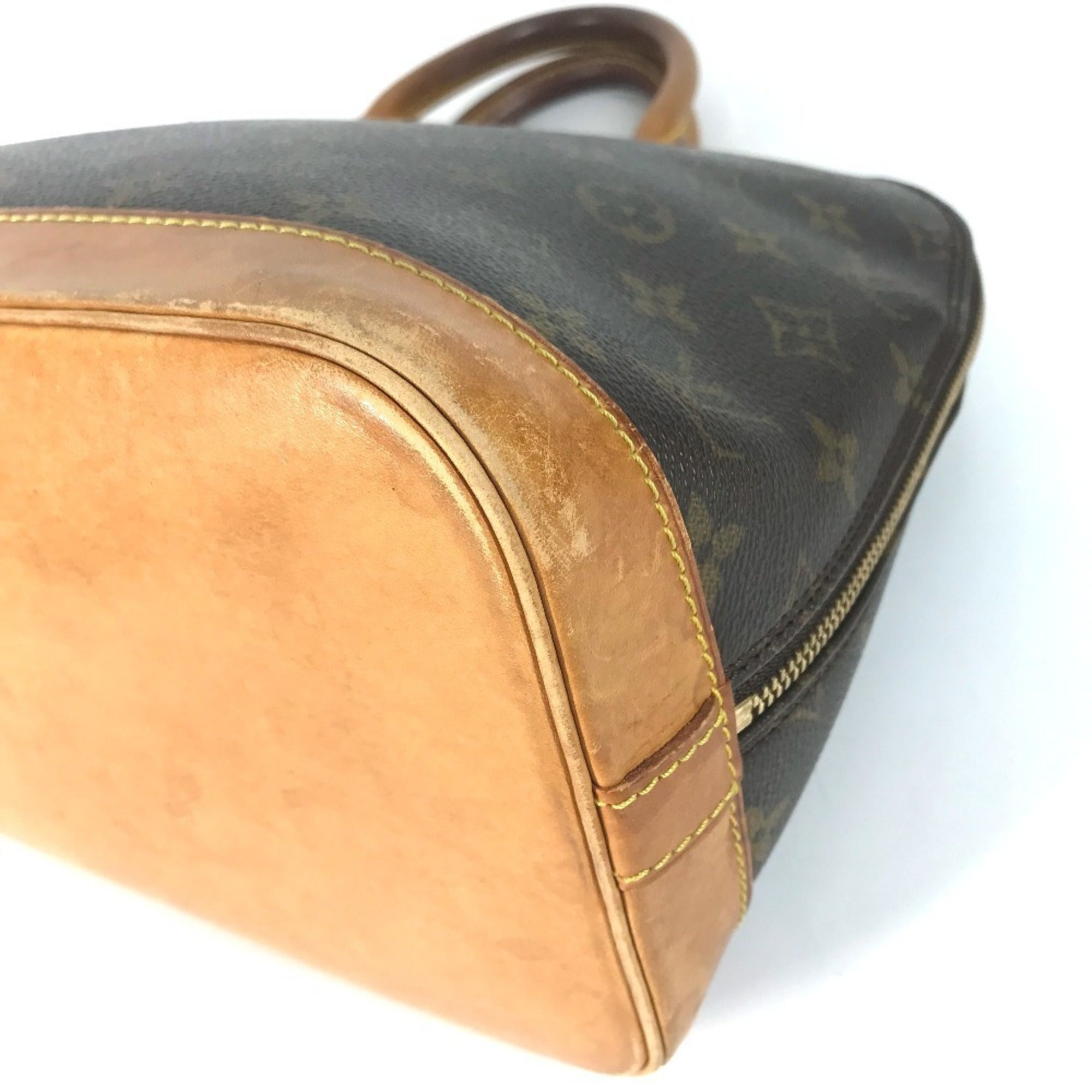 Louis Vuitton Brown Galle Monogram Handbag Tote Bag (Pre-Owned)