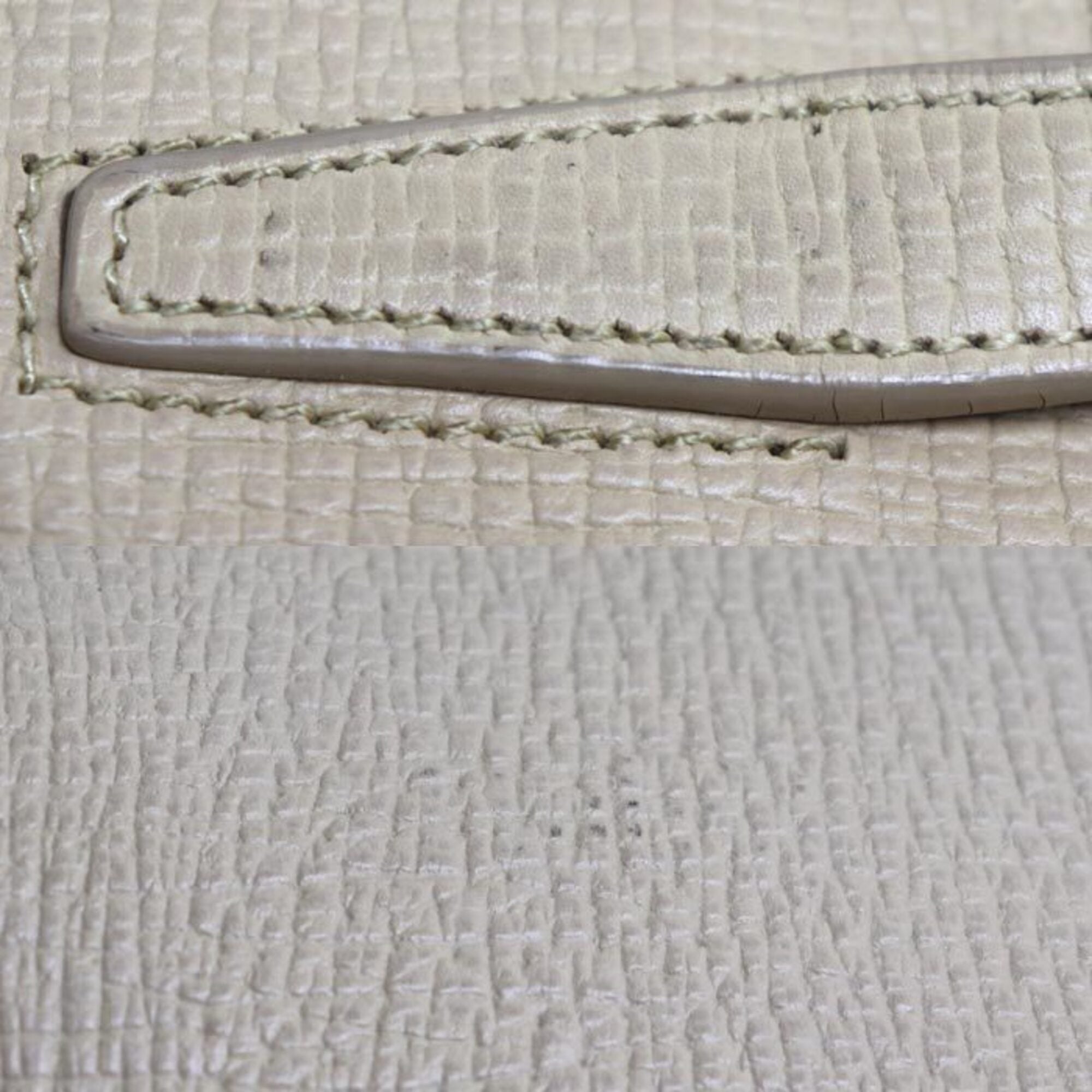 Loewe Beige Leather Handbag (Pre-Owned)