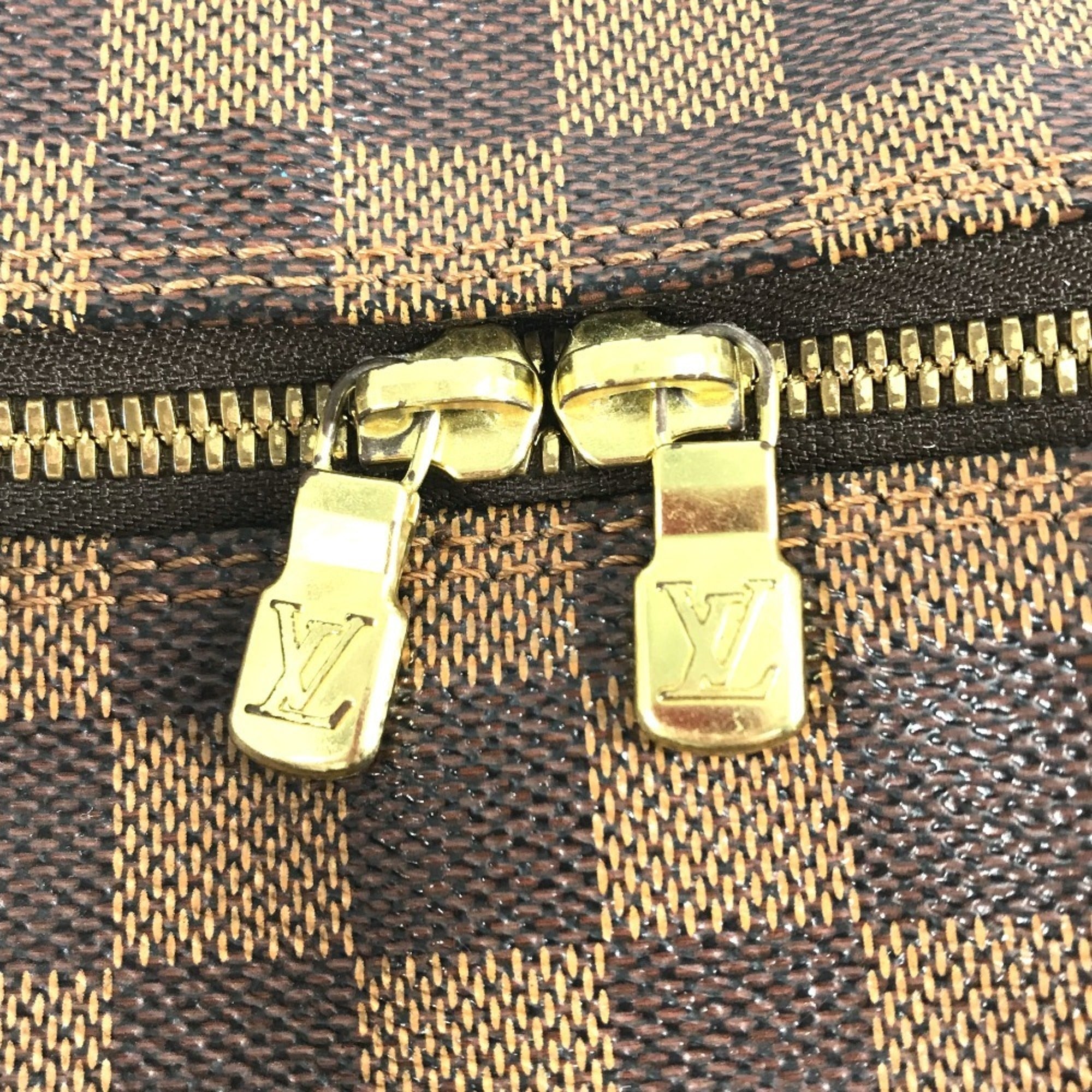 Louis Vuitton Damier Brown Ebene Damier Canvas Shoulder Bag (Pre-Owned)